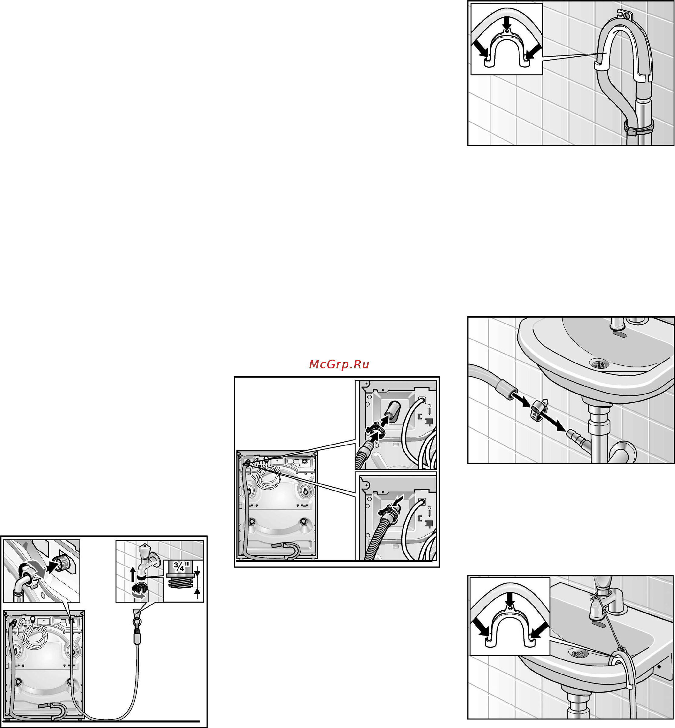 Bosch WBB 24750 EU [9/44] Подключение воды
