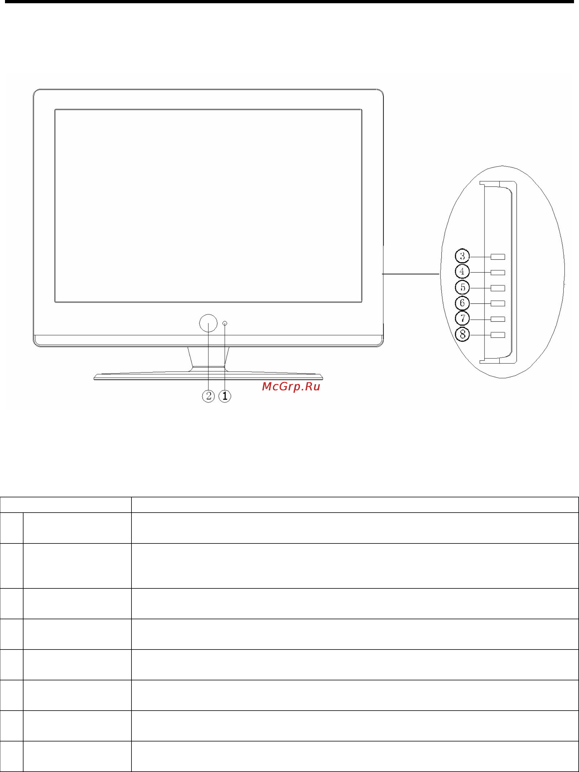 Hyundai H-LCD2200 [6/18] Передняя и боковая панели