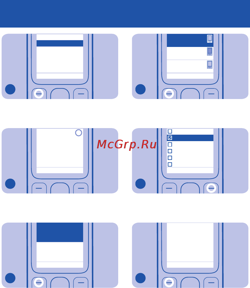 Nokia 100 Blue [14/34] Выберите контакт