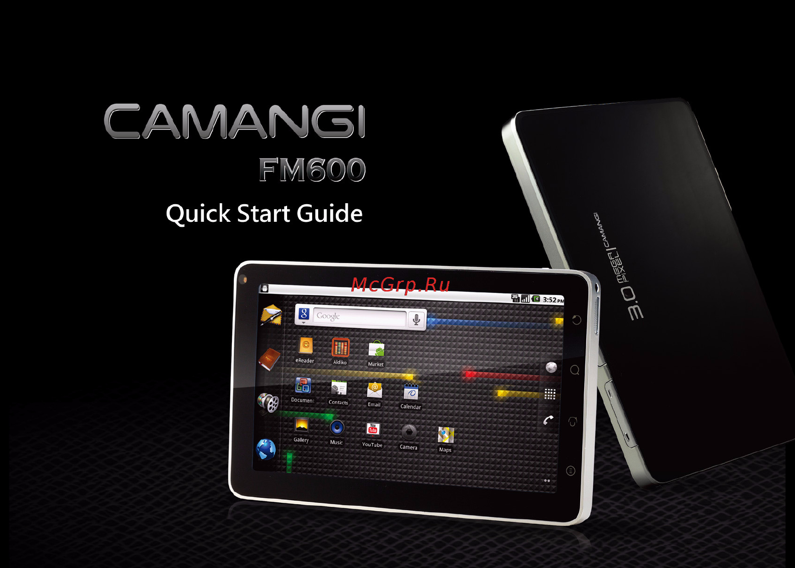 Camangi FM600 Инструкция по эксплуатации онлайн