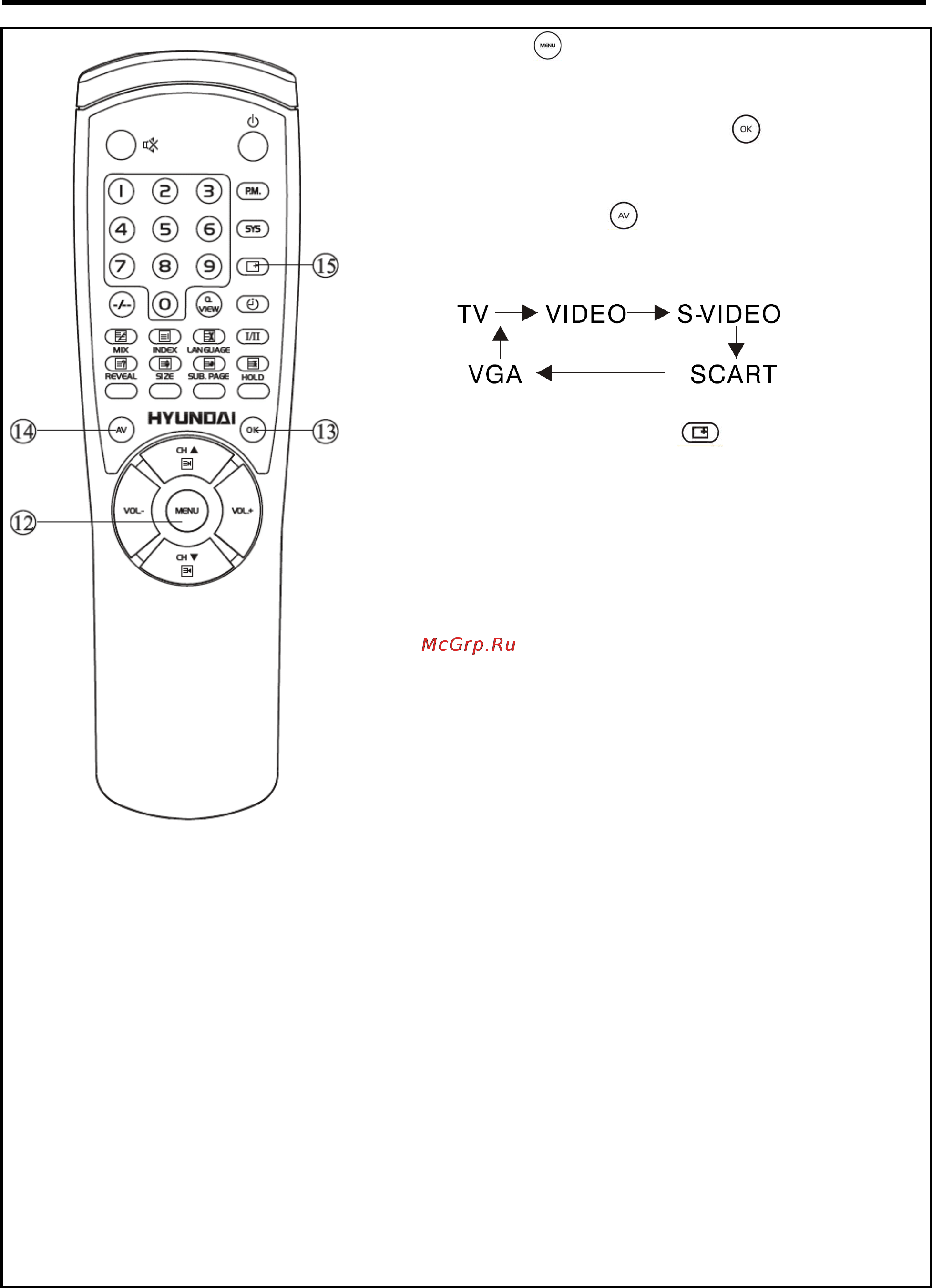 Hyundai H-LCD2001 [8/15] Vga scart