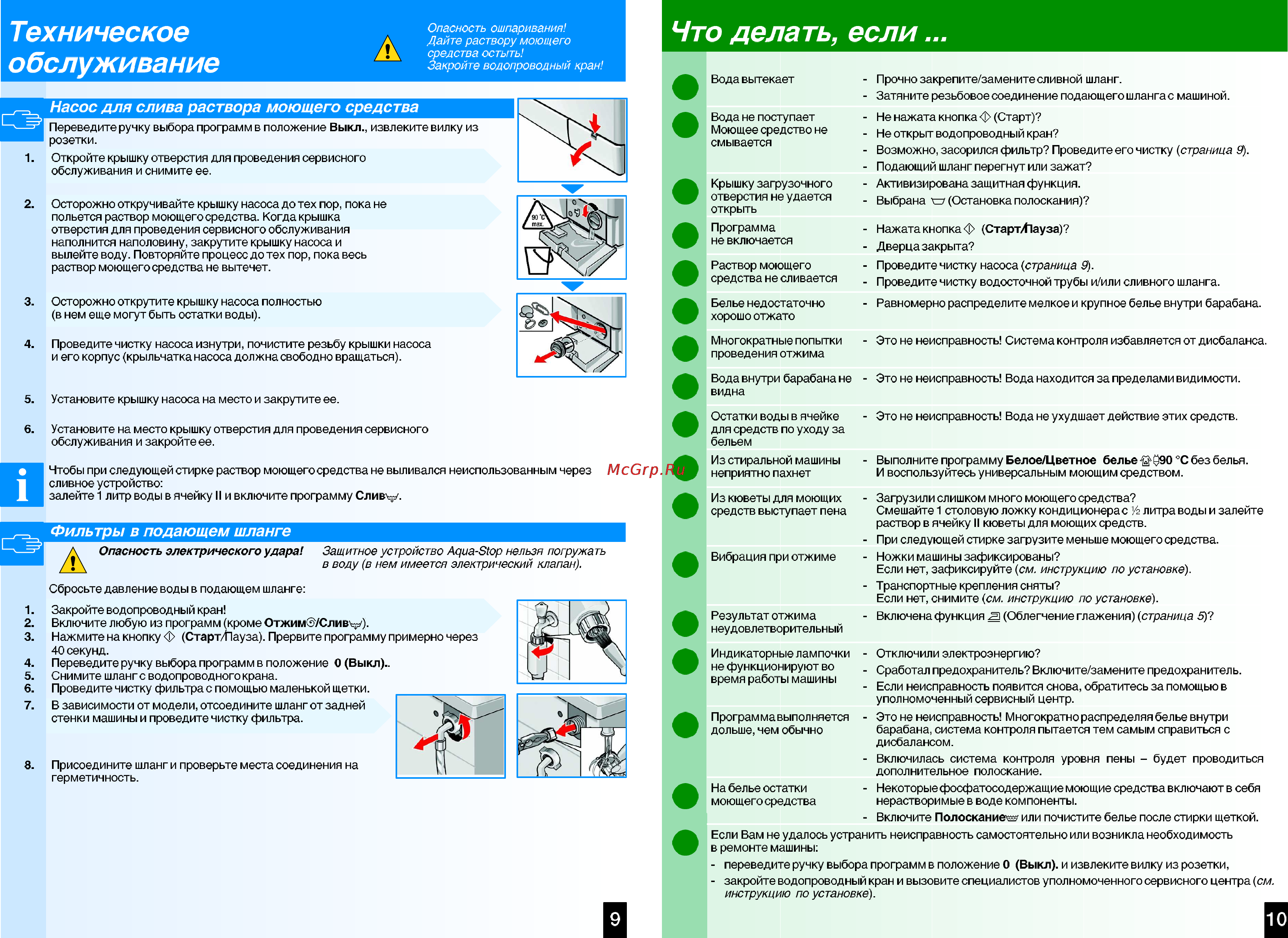 Bosch WAE16160OE Инструкция по эксплуатации онлайн [7/8] 43302