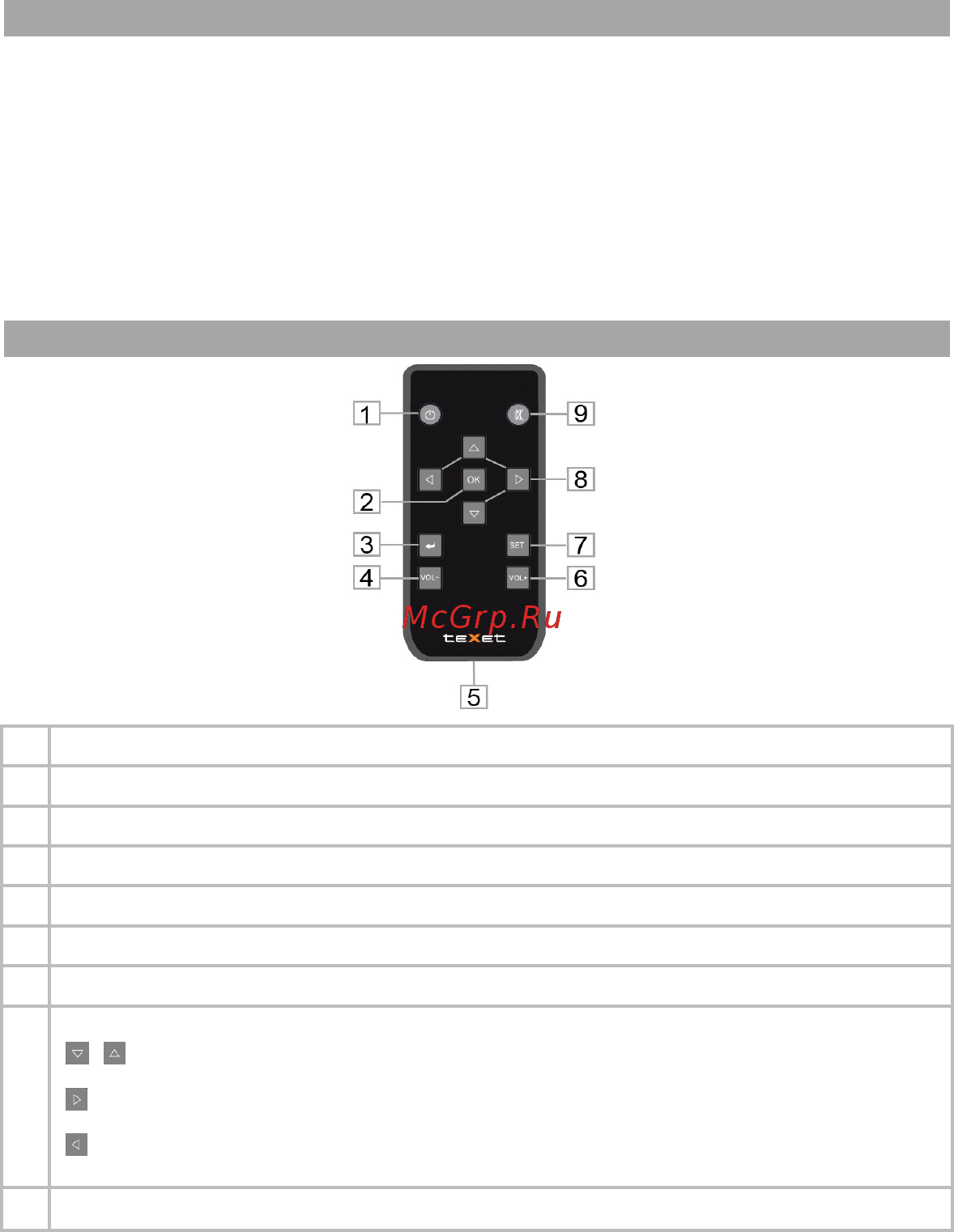 Texet T-960HD 8Gb White [6/46] Комплектность