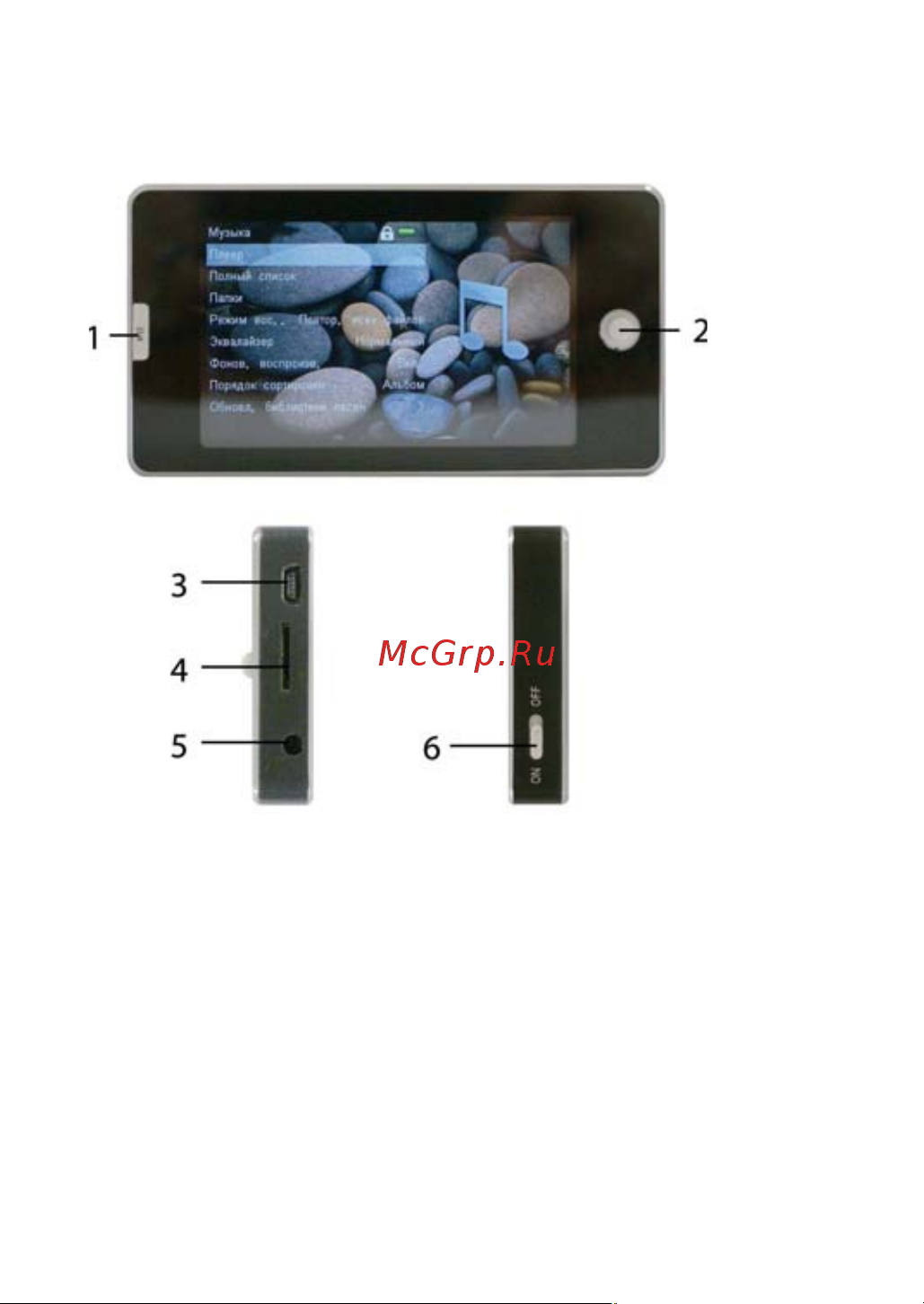 Rover RoverMedia Aria S7 [4/27] Кнопки и функции