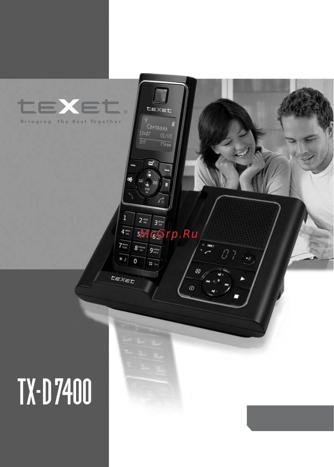 Texet TX-D7400 Red Инструкция по эксплуатации онлайн