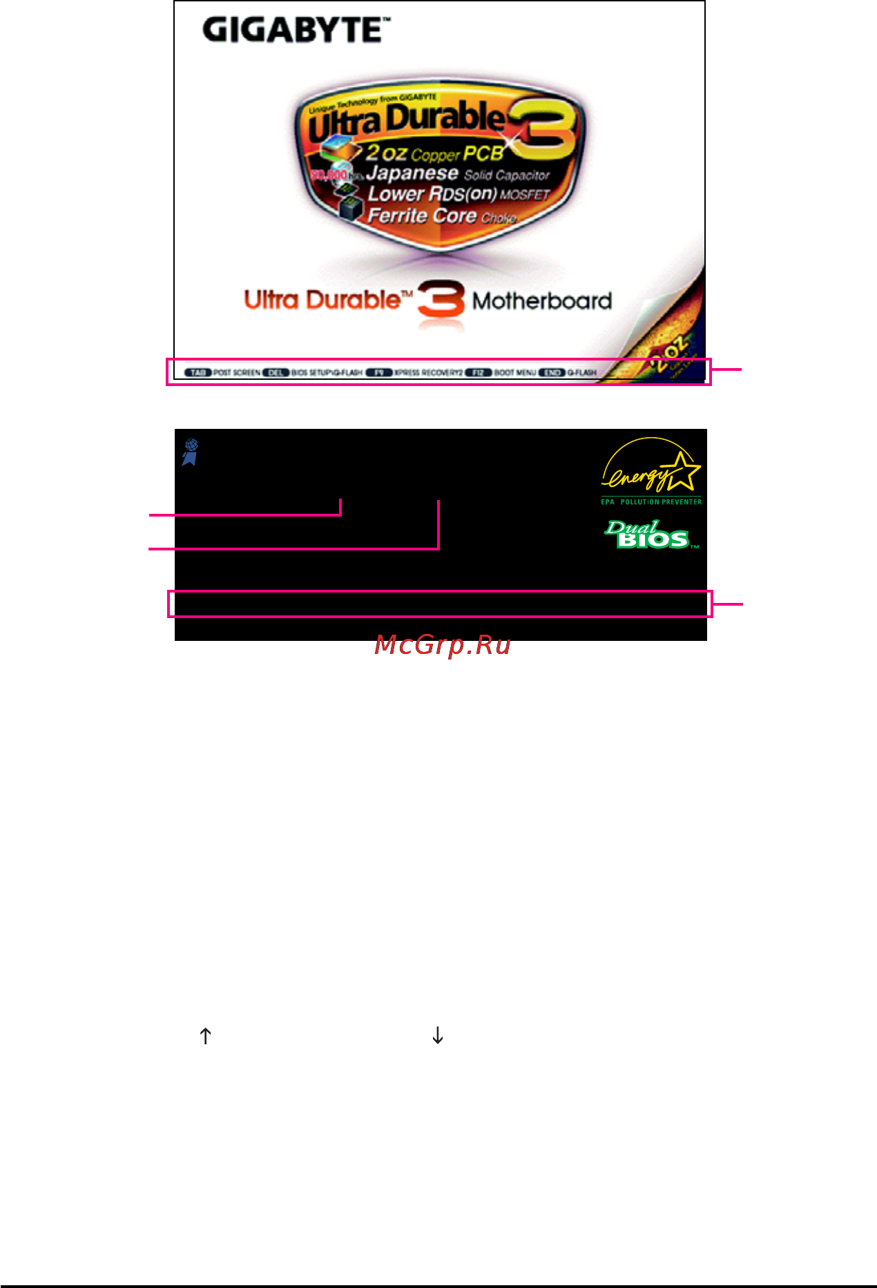 Gigabyte GA-MA770T-UD3   (rev. 1.1) [34/100] 1 startup screen