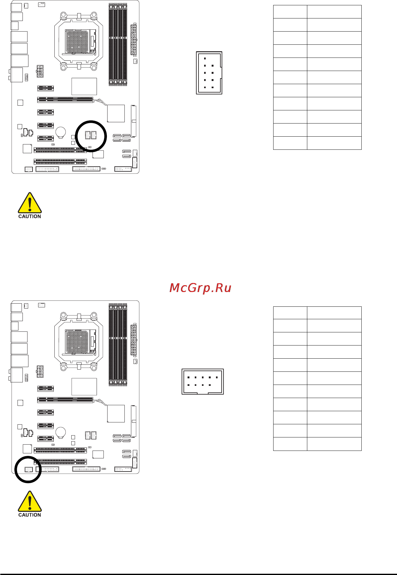 Gigabyte GA-MA770T-UD3   (rev. 1.3) [29/100] F_usb1 f_usb2 usb headers