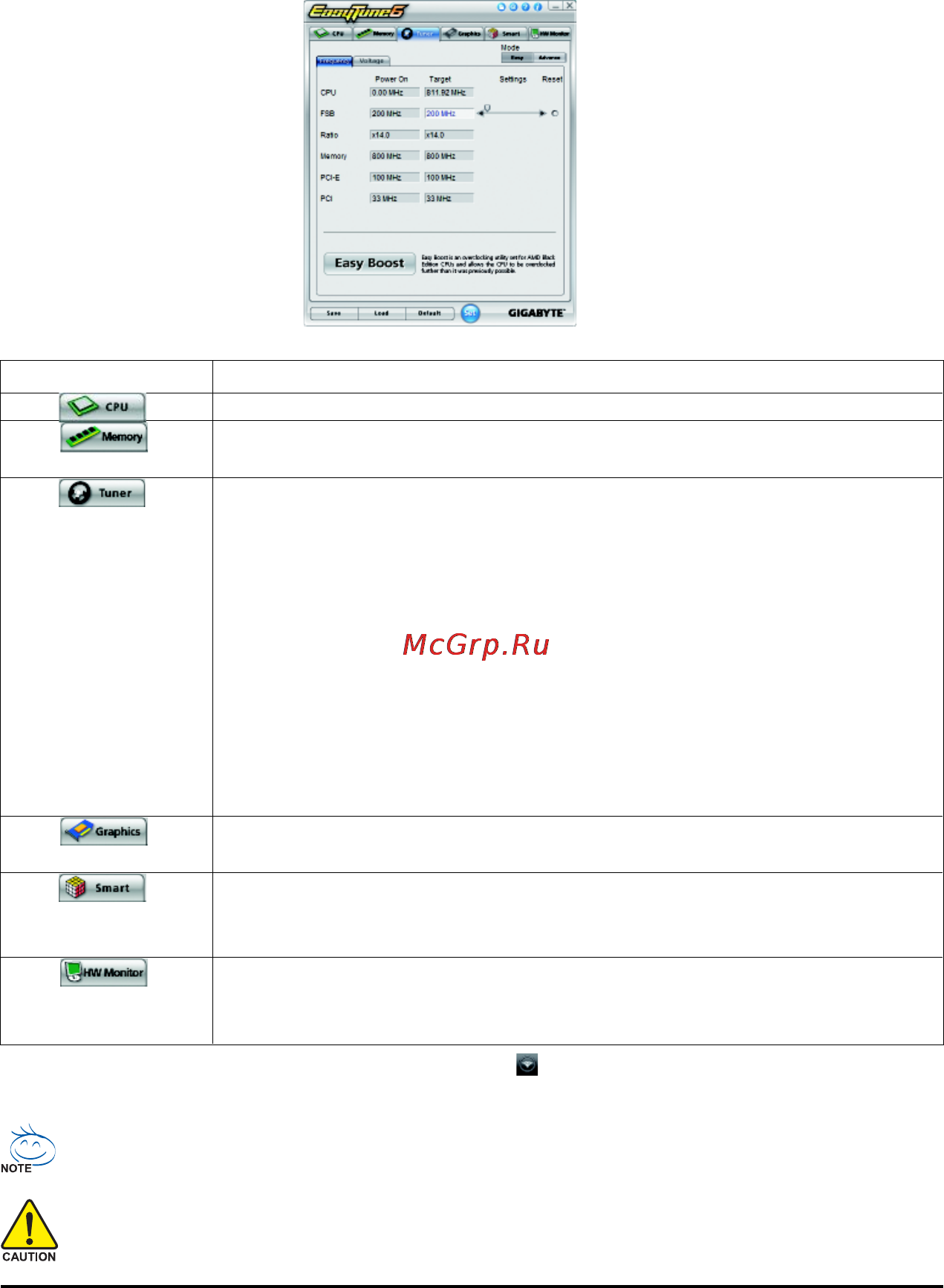 Gigabyte GA-MA770T-UD3   (rev. 1.3) [68/100] 3 easytune 6
