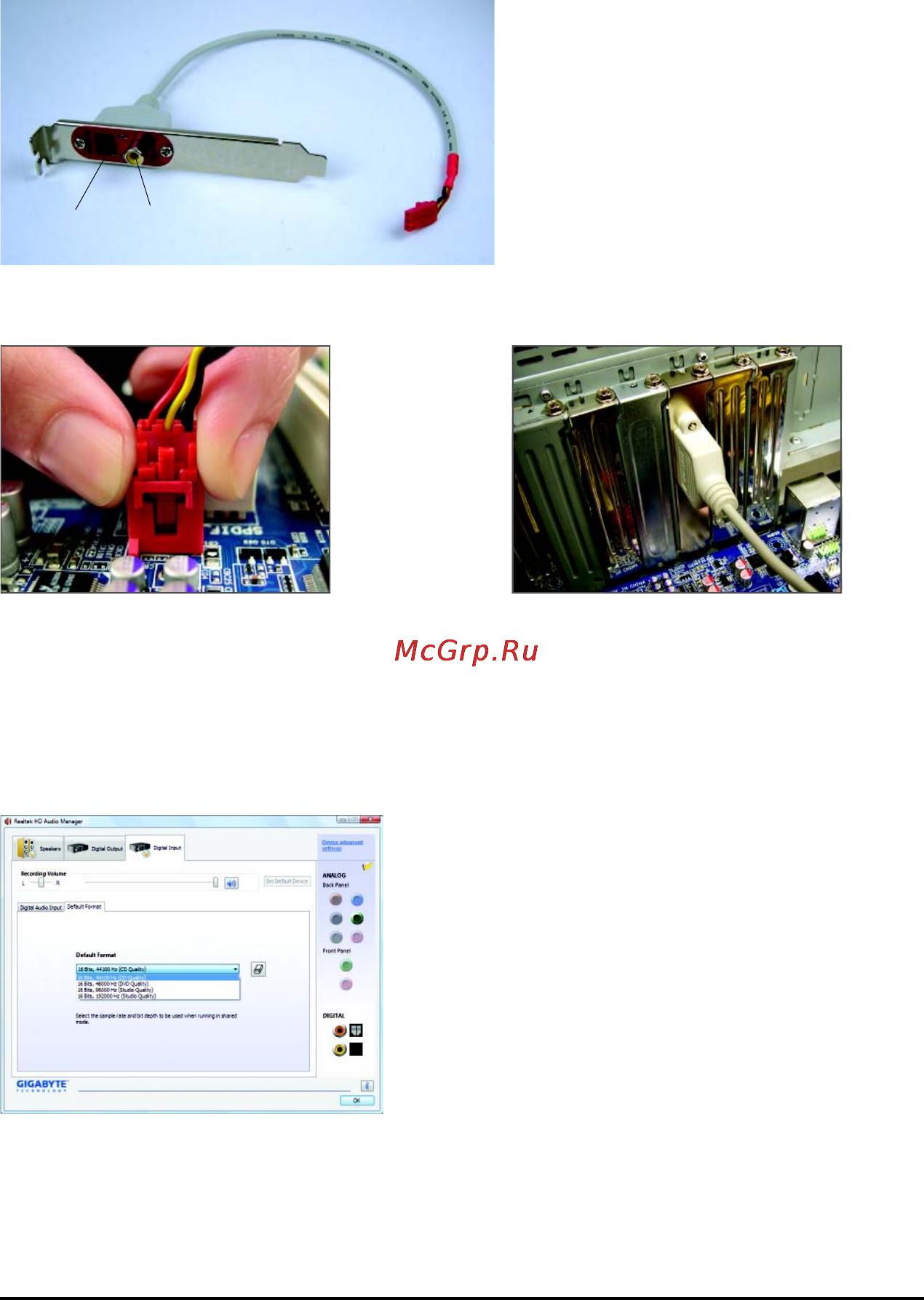 Gigabyte GA-MA770T-UD3   (rev. 1.3) [86/100] 2 2 configuring s pdif in out