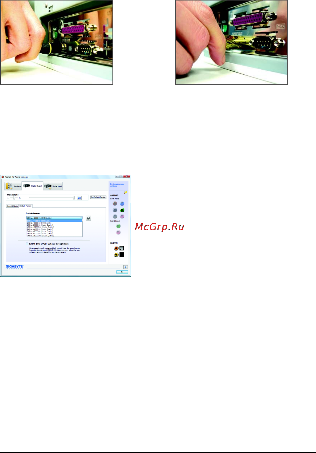 Gigabyte GA-MA770T-UD3   (rev. 1.3) [87/100] B s pdif out