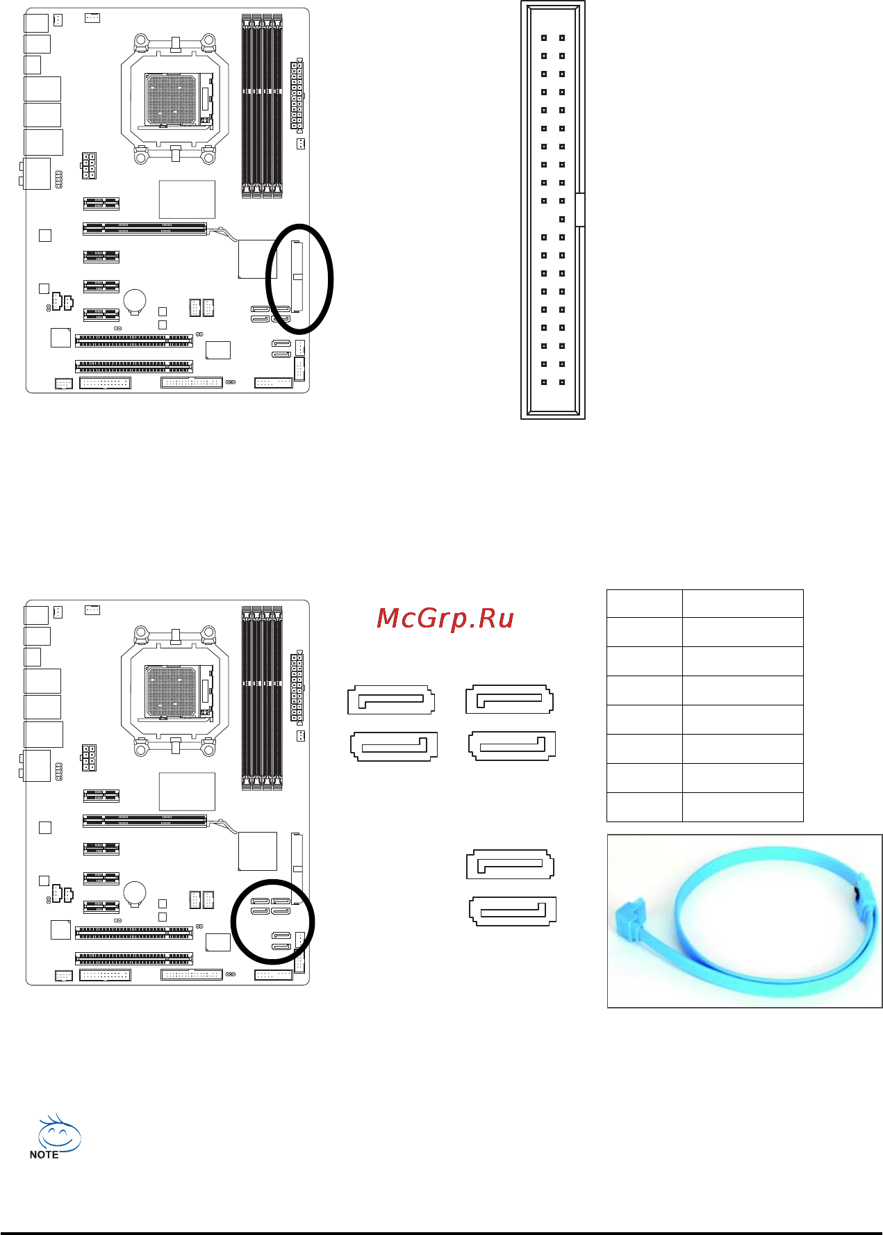 Gigabyte GA-MA770T-UD3   (rev. 1.5) [24/100] Ide ide connector