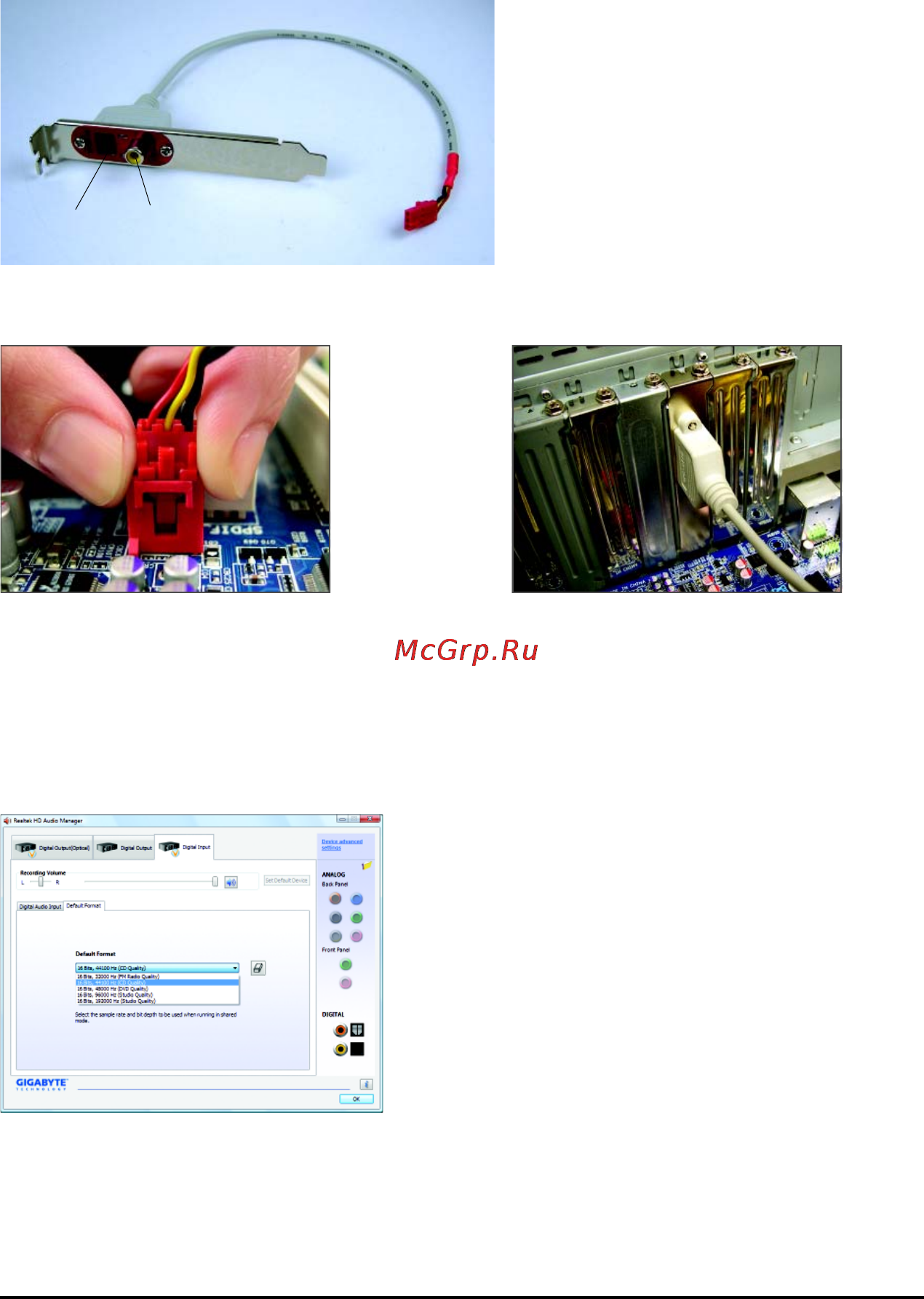 Gigabyte GA-MA770T-UD3   (rev. 1.5) [86/100] 2 2 configuring s pdif in out