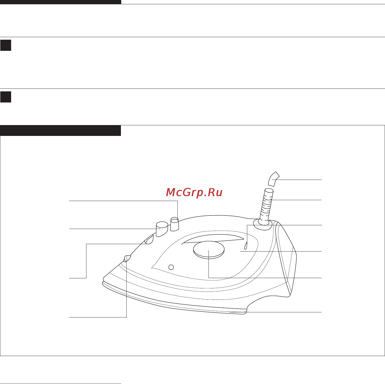 Bork IR NWV 1119 BL [4/12] Утюг 1 инструкция по эксплуатации 1