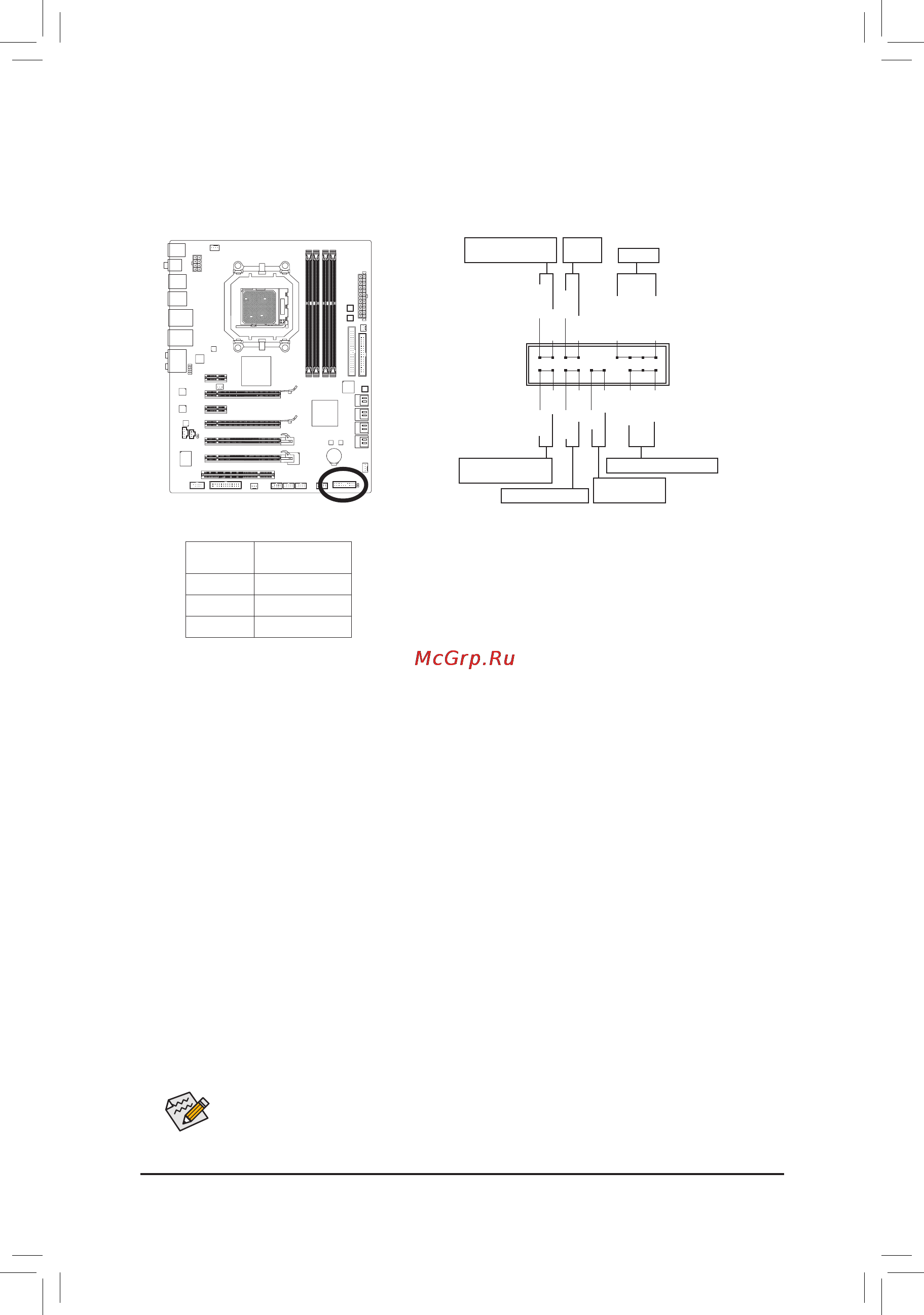 Gigabyte GA-890FXA-UD5   (rev. 2.1) [21/29] F_panel разъем фронтальной панели