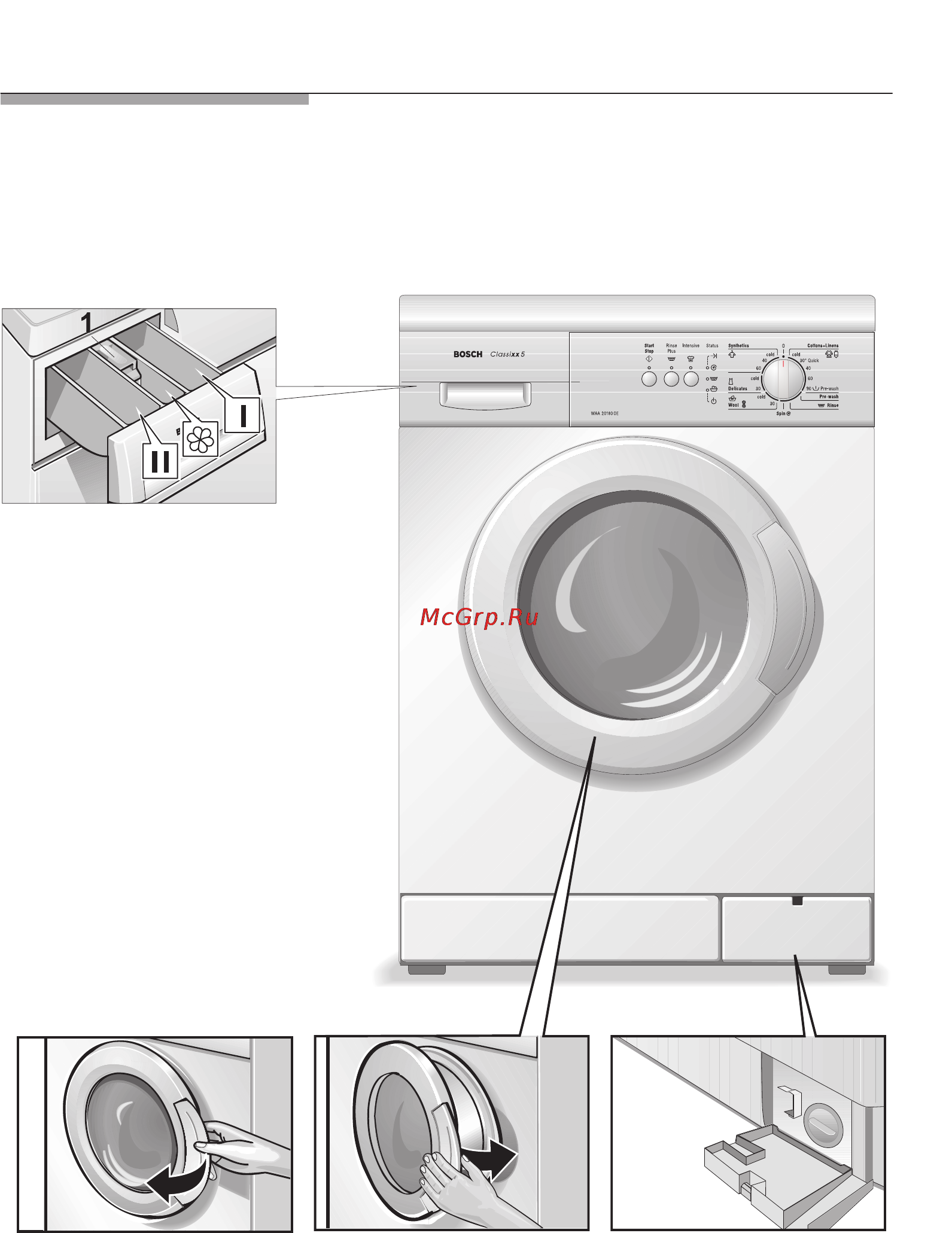 Bosch WAA 20270 CE [9/52] Это ваша стиральная машина