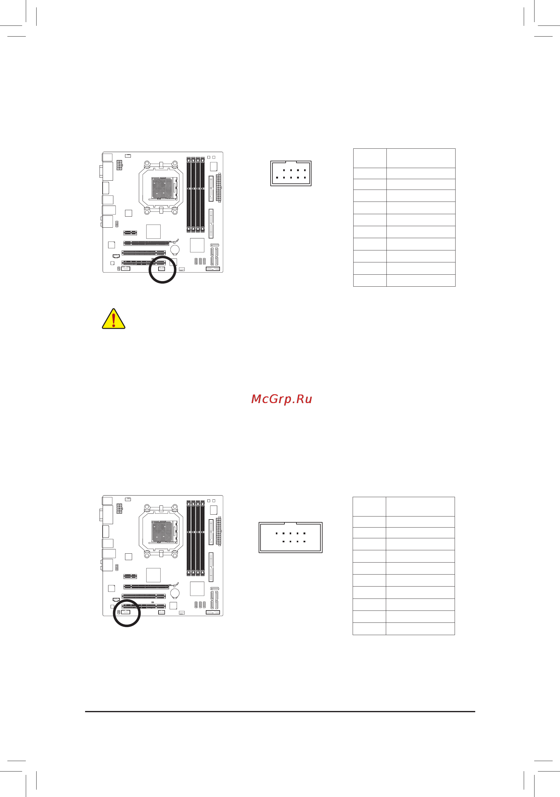 Gigabyte GA-880GM-USB3   (rev. 1.x) [24/27] F_1394_1 разъемieee1394a интерфейса