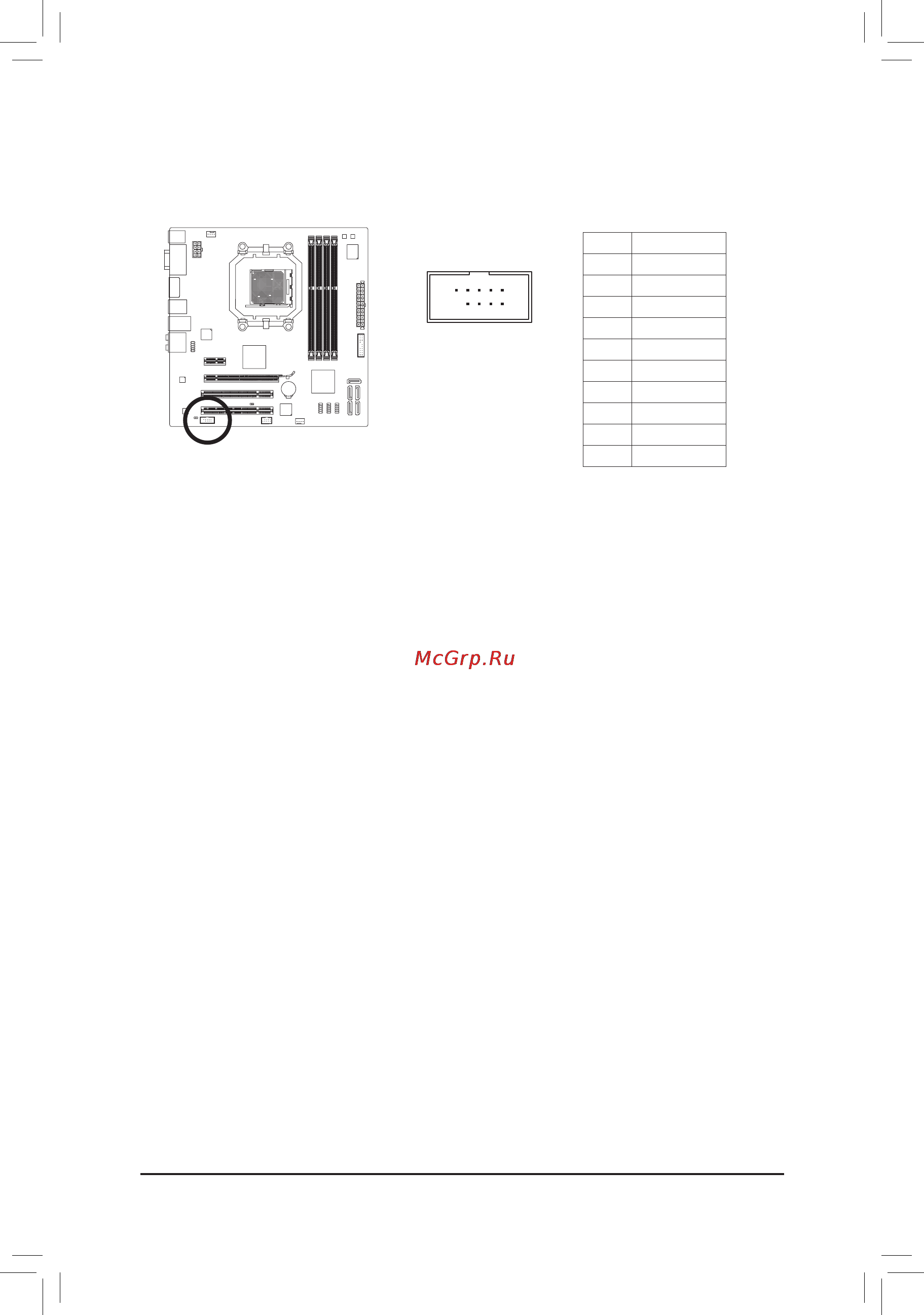 Gigabyte GA-880GM-USB3   (rev. 3.1) [30/100] Com serial port header