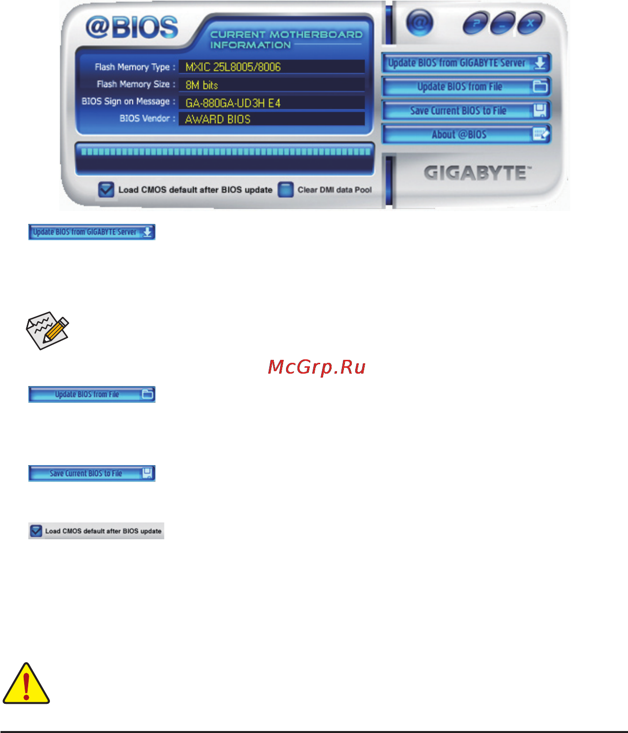 Gigabyte GA-880GA-UD3H   (rev. 2.2) [69/116] 2 2 updating the bios with the bios utility