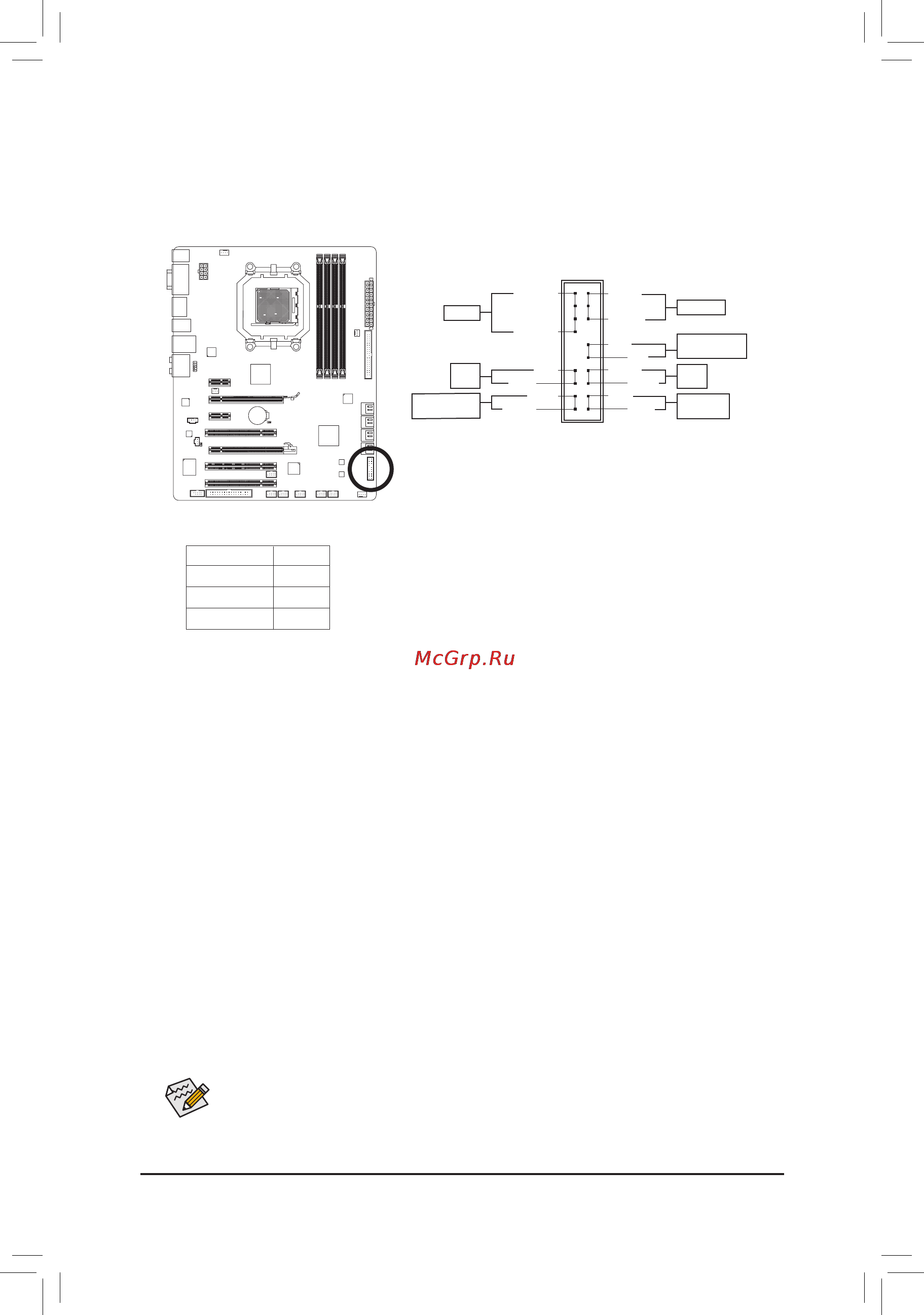 Gigabyte GA-880GA-UD3H   (rev. 3.0) [28/116] F_panel front panel header