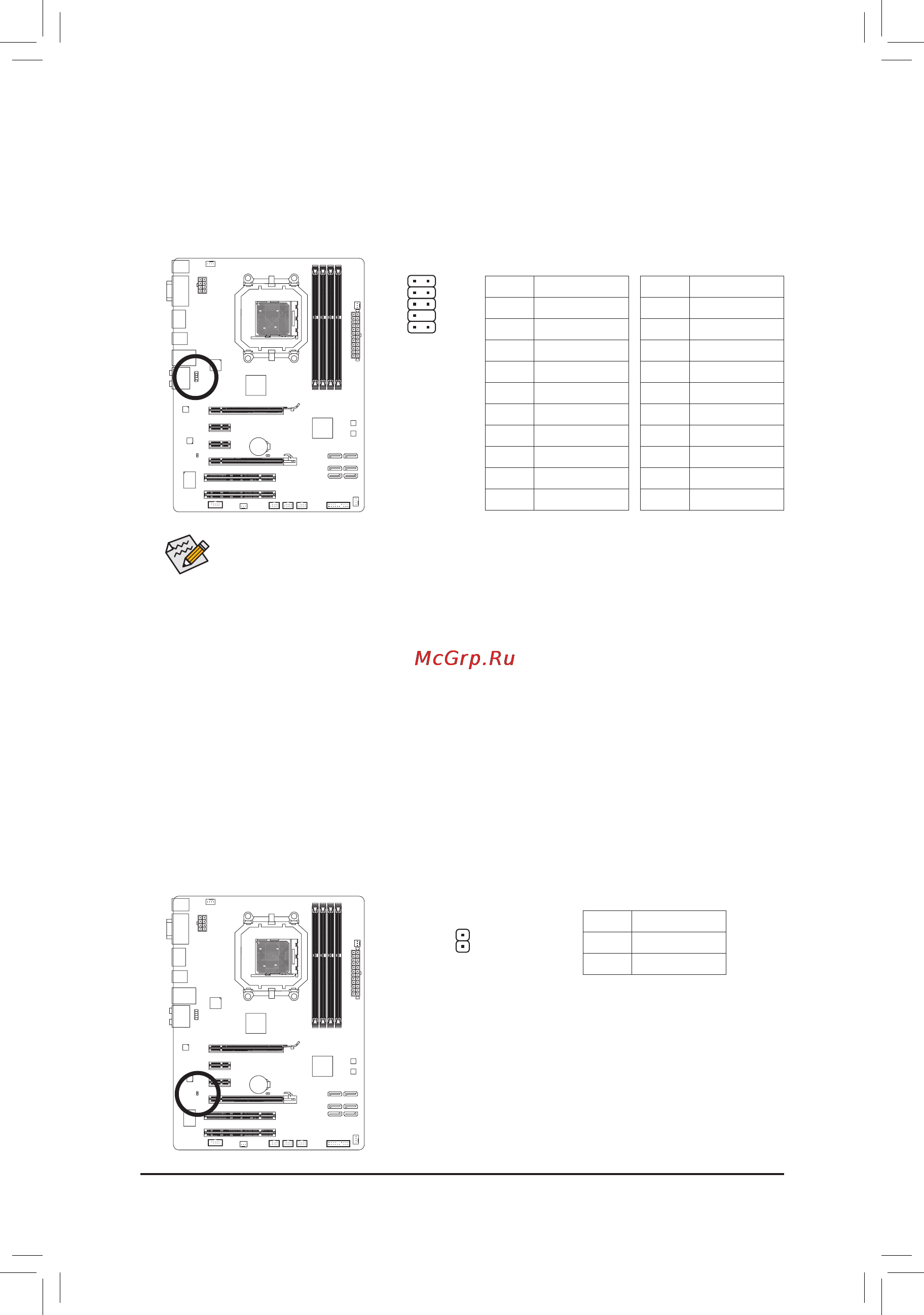 Gigabyte GA-880G-USB3   (rev. 3.1) [28/100] F_audio front panel audio header