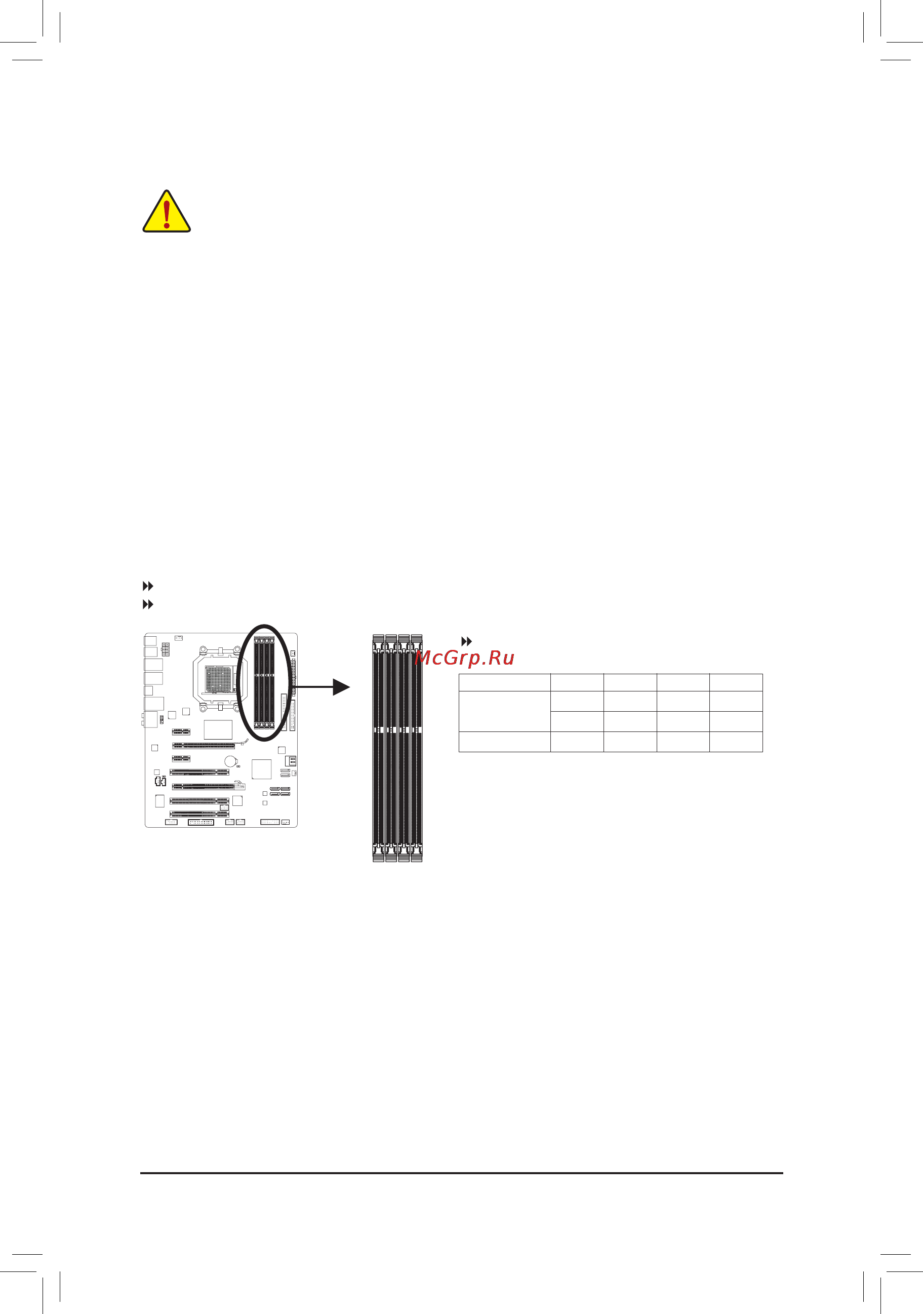 Gigabyte GA-870A-UD3   (rev. 2.1) [10/27] 4 инсталляциясистемнойпамяти