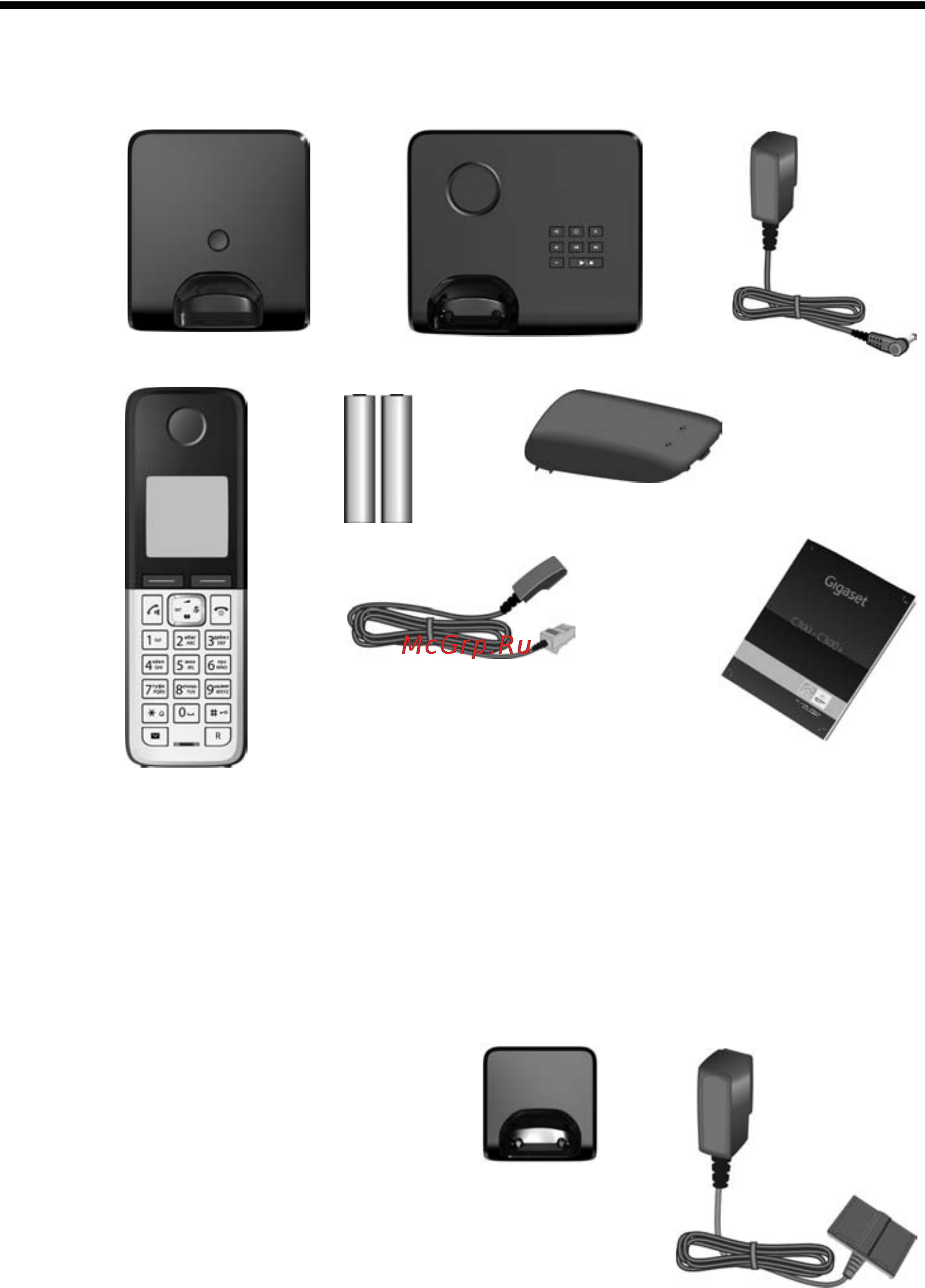 Gigaset базовый блок как снять Gigaset C300 Duo Black 13/88 Первые шаги