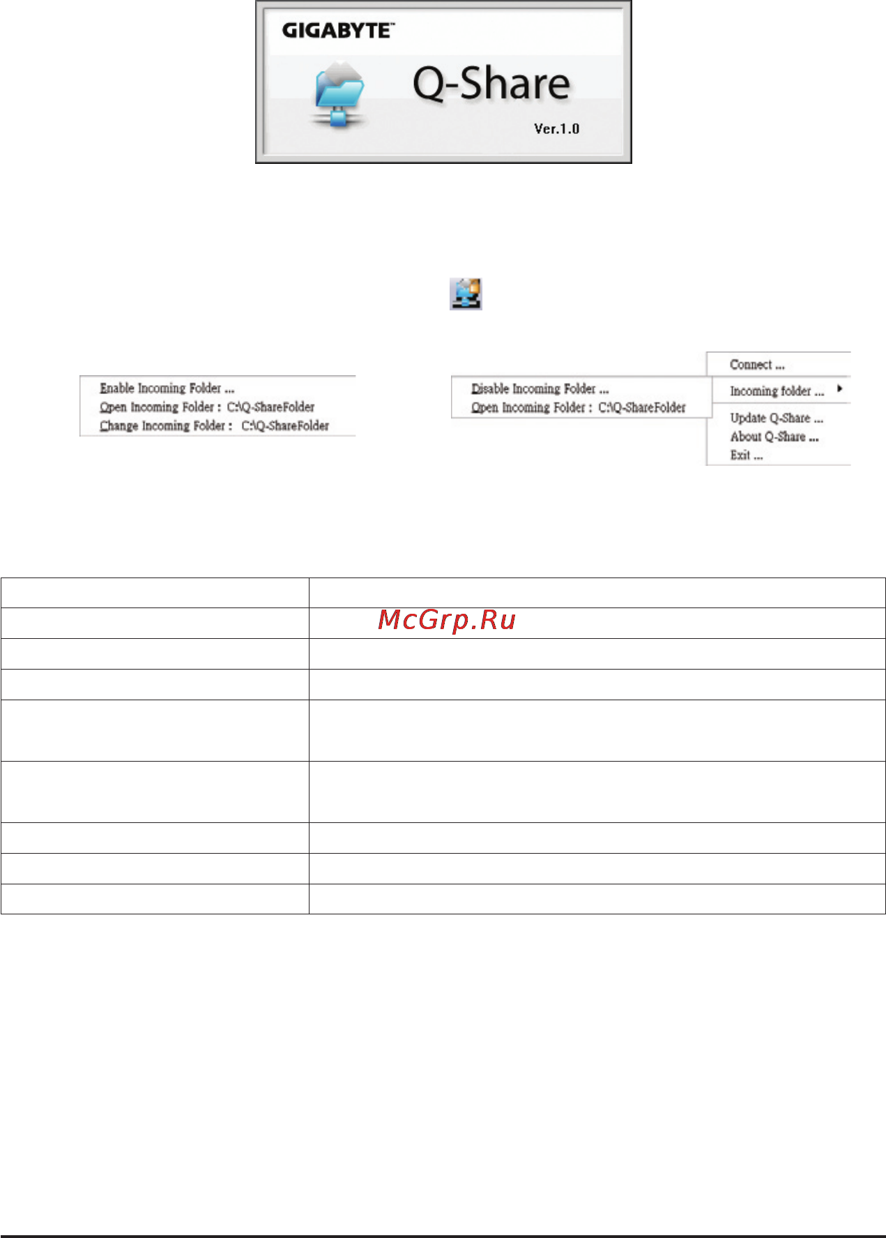 Gigabyte GA-870A-UD3   (rev. 2.2) [71/116] Directions for using q share