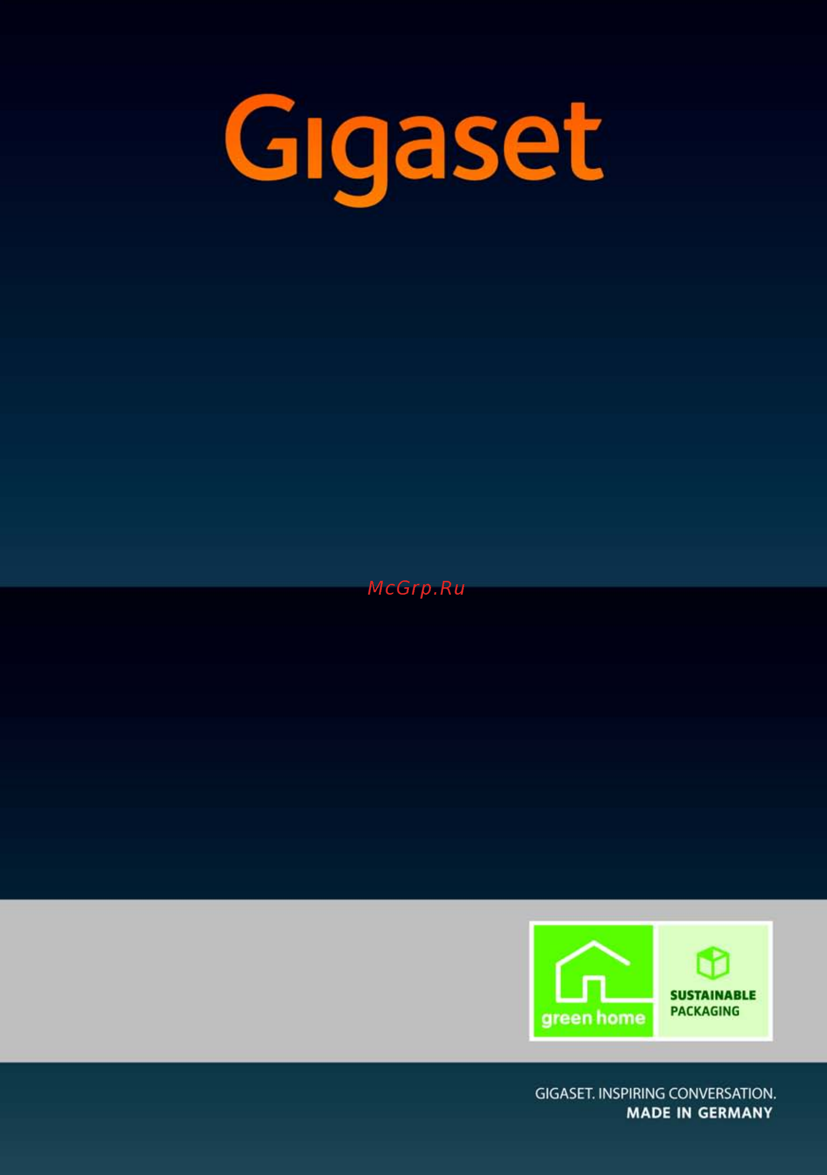 Gigaset SL910A Steel Grey Инструкция по эксплуатации онлайн