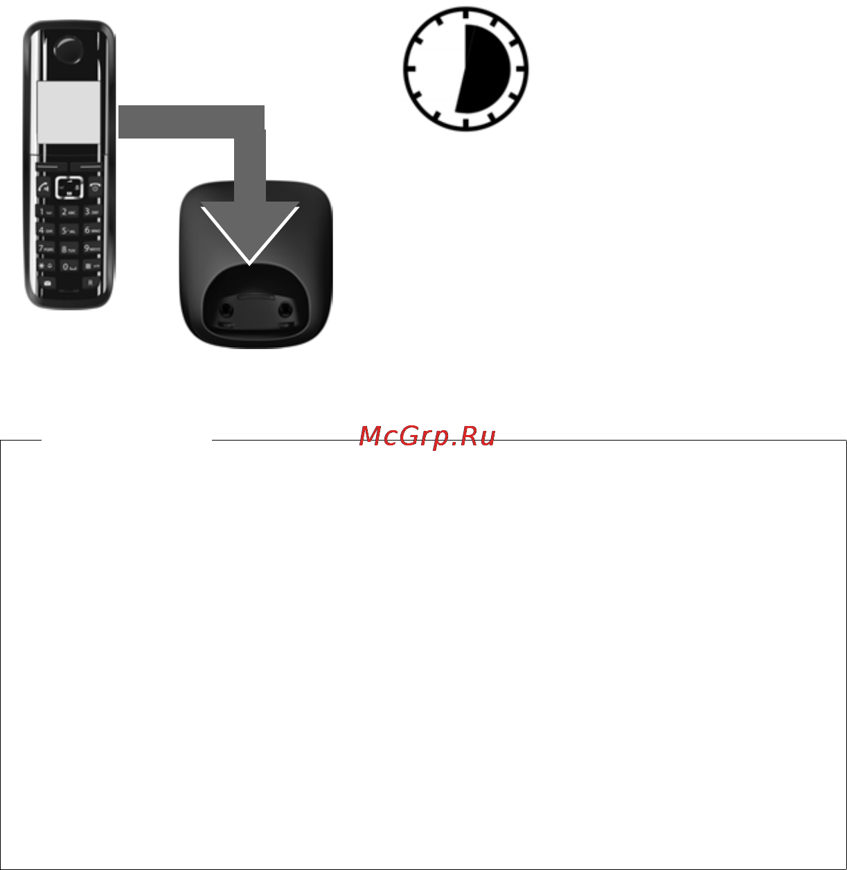 Gigaset A510 IP Black [17/199] Начальная зарядка и разрядка аккумуляторов