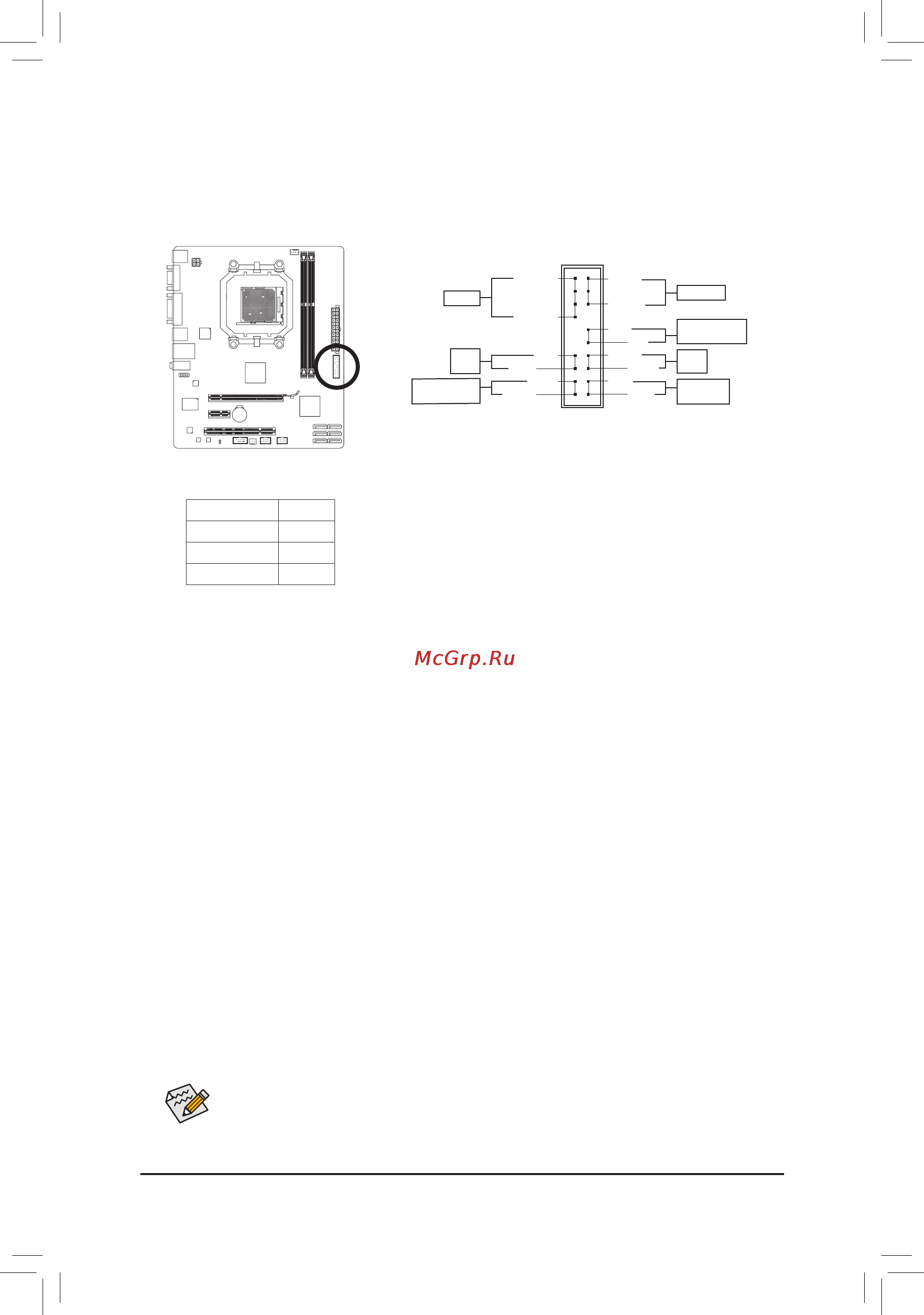 Gigabyte GA-78LMT-S2P   (rev. 3.1) [16/44] F_panel front panel header