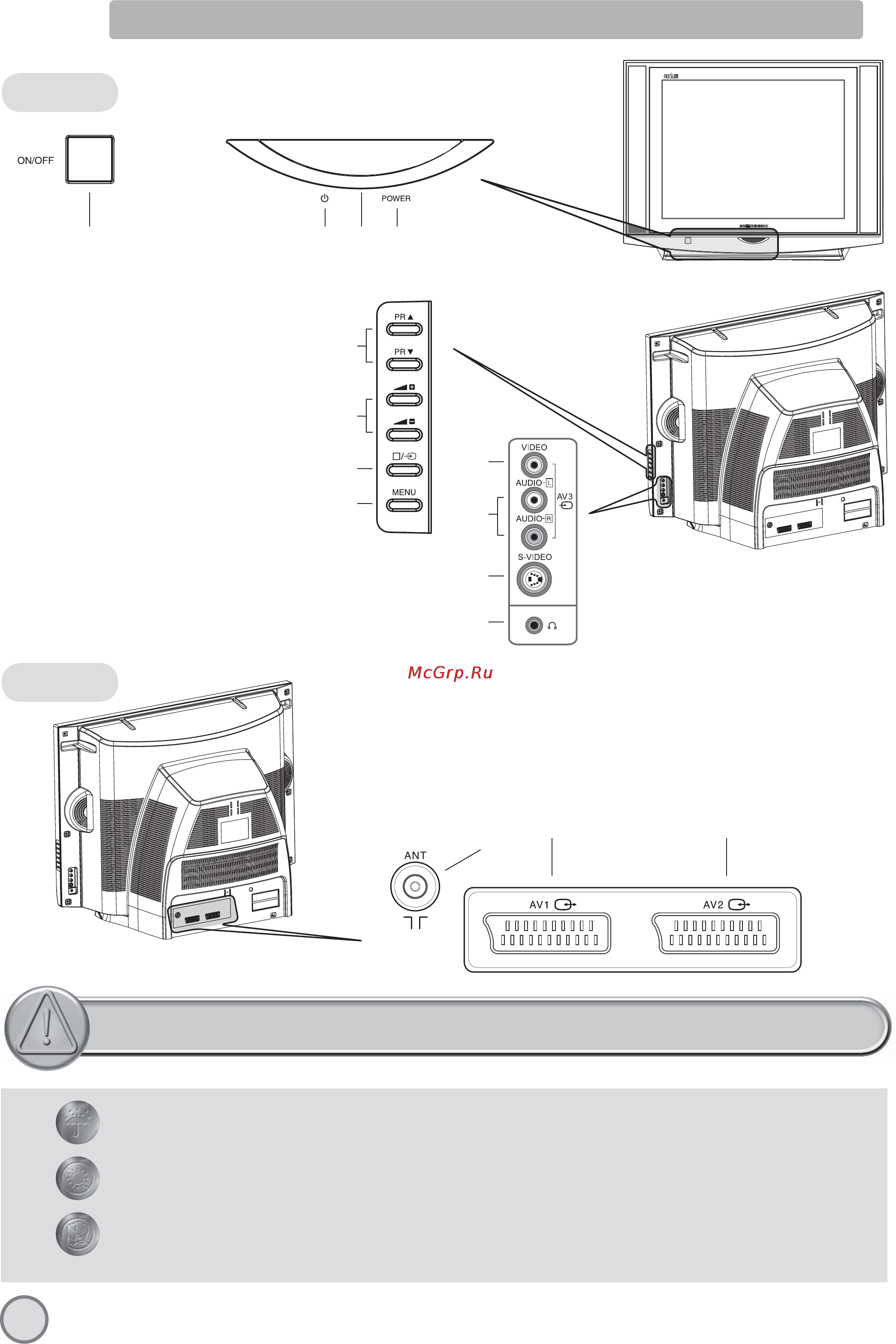 Daewoo Electronics DTF-29G5-100 [3/21] Важные инструкции по безопасности