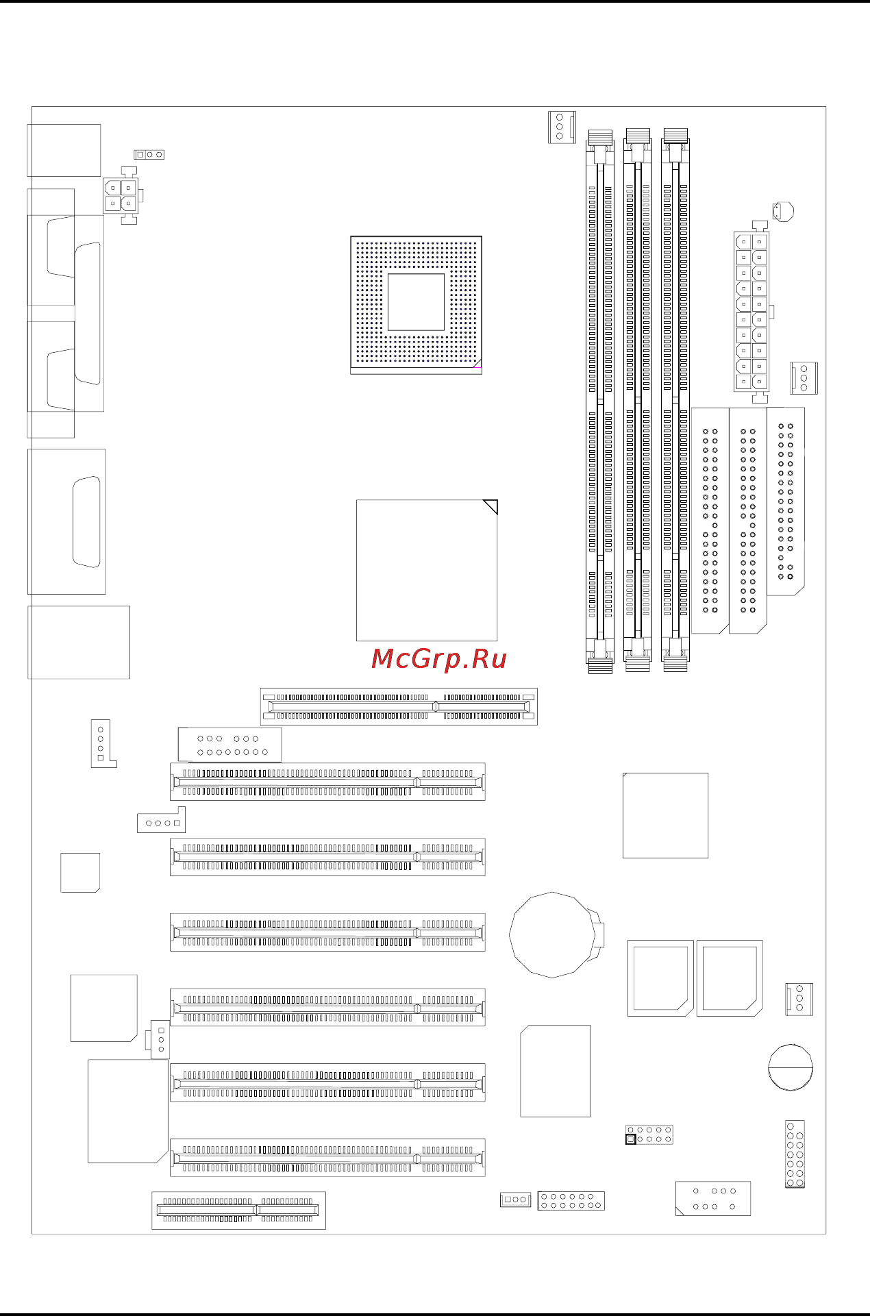Gigabyte GA-8IDXH [8/19] Внешний вид материнской платы серии ga 8idx