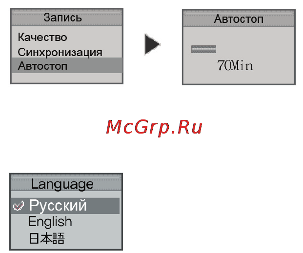 Rover RoverMedia Aria G5 [54/67] Меню language язык
