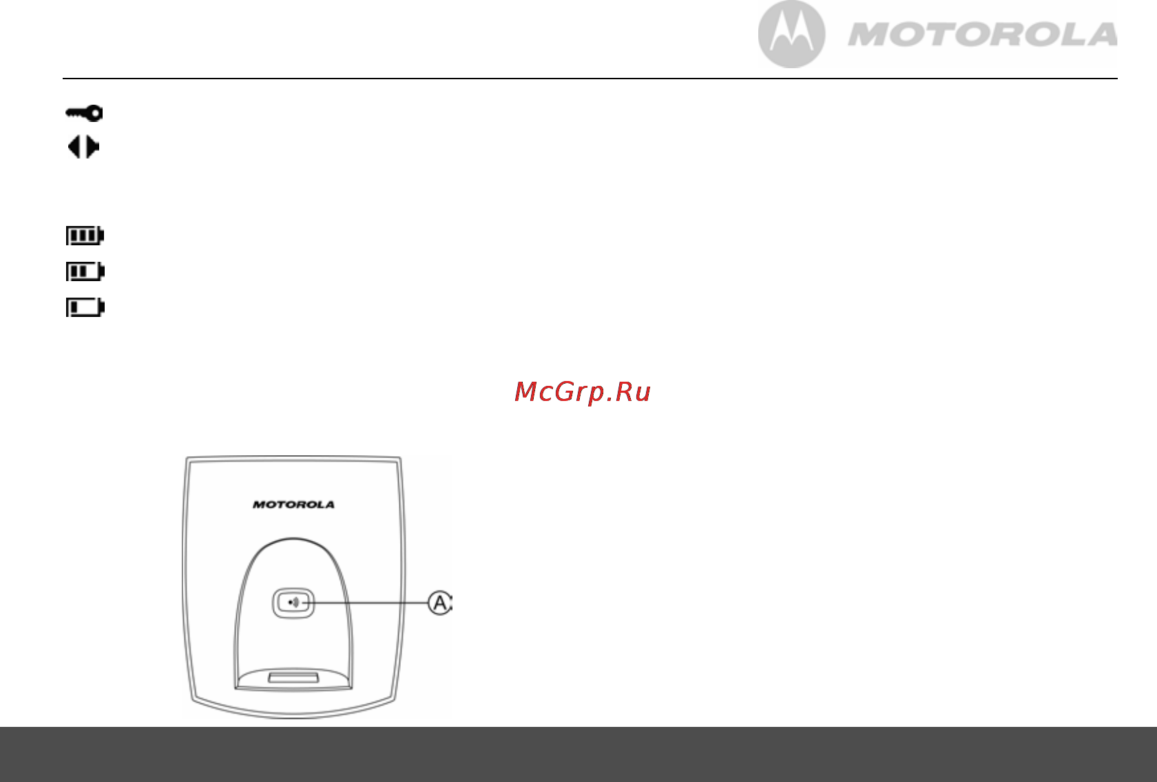 Motorola D401 Silver [11/37] Navigating the menus