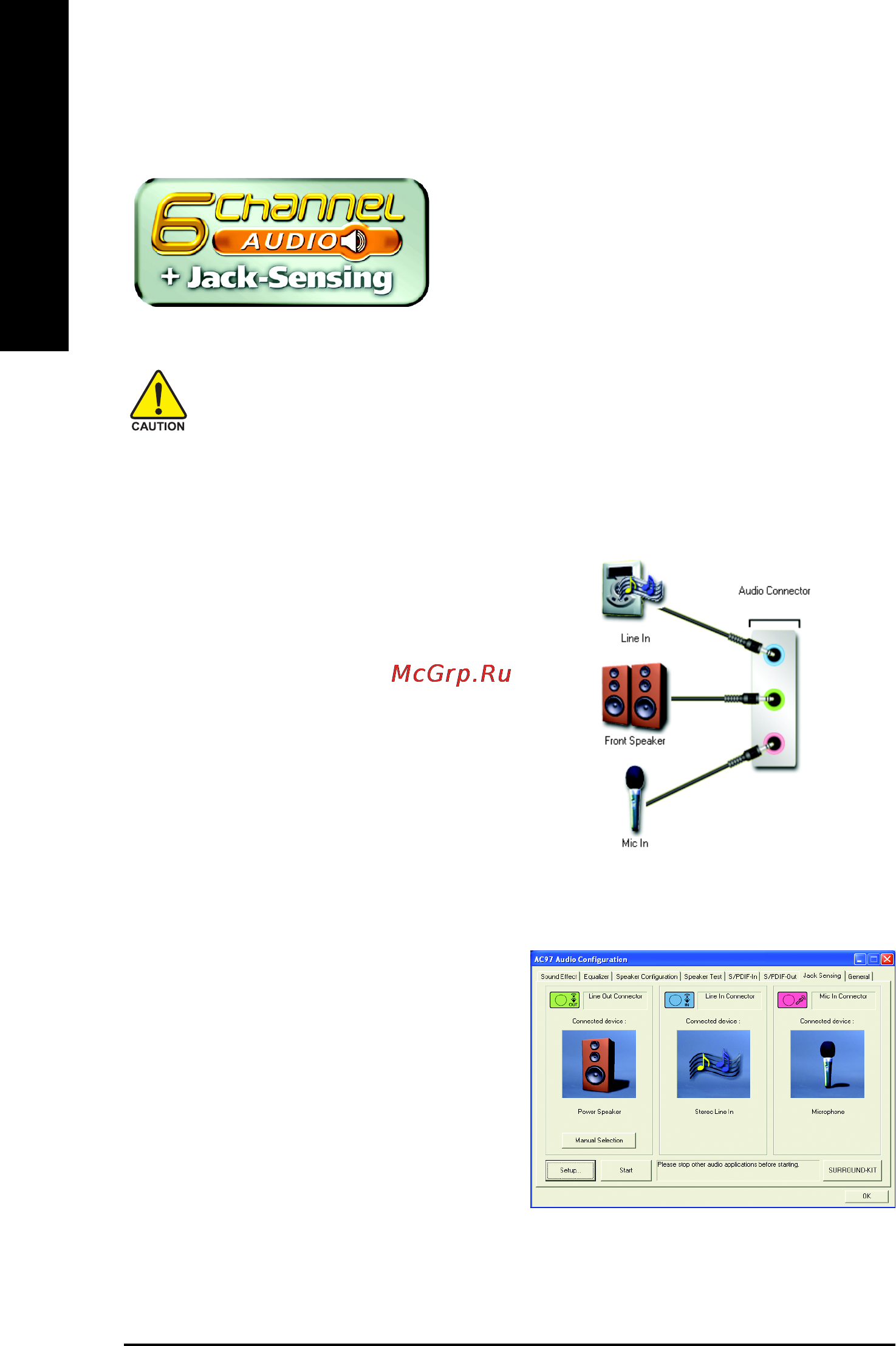 Gigabyte GA-8IG1000MK   (rev. 2.x) [76/96] Jack sensing introduction
