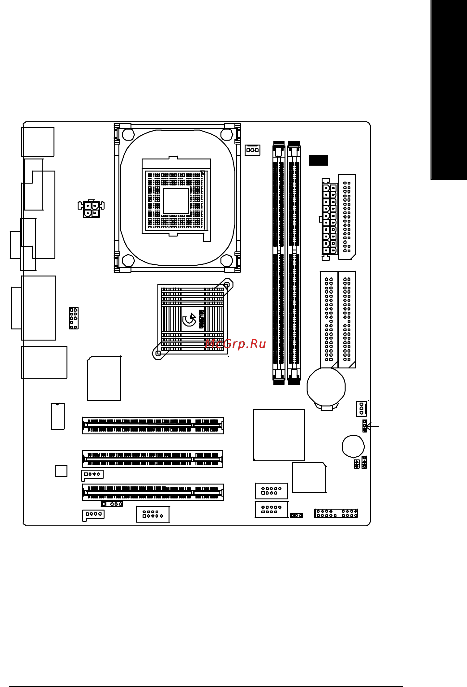 Gigabyte GA-8ILML4 [10/81] Ga 8ilml4 motherboard layout