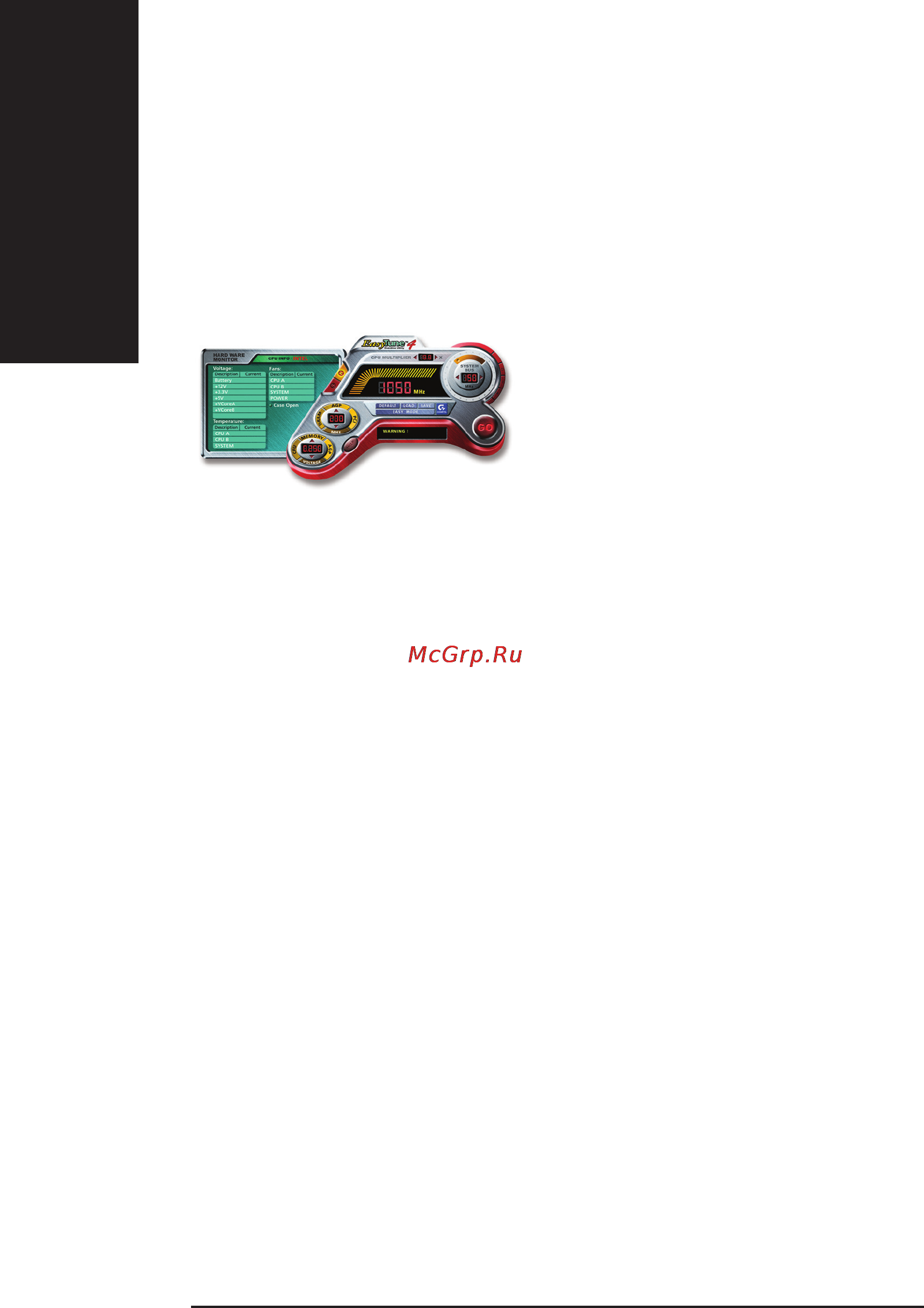 Gigabyte GA-8IPE1000   (rev. 1.x) [72/112] Î ïðîãðàììå easy tun
