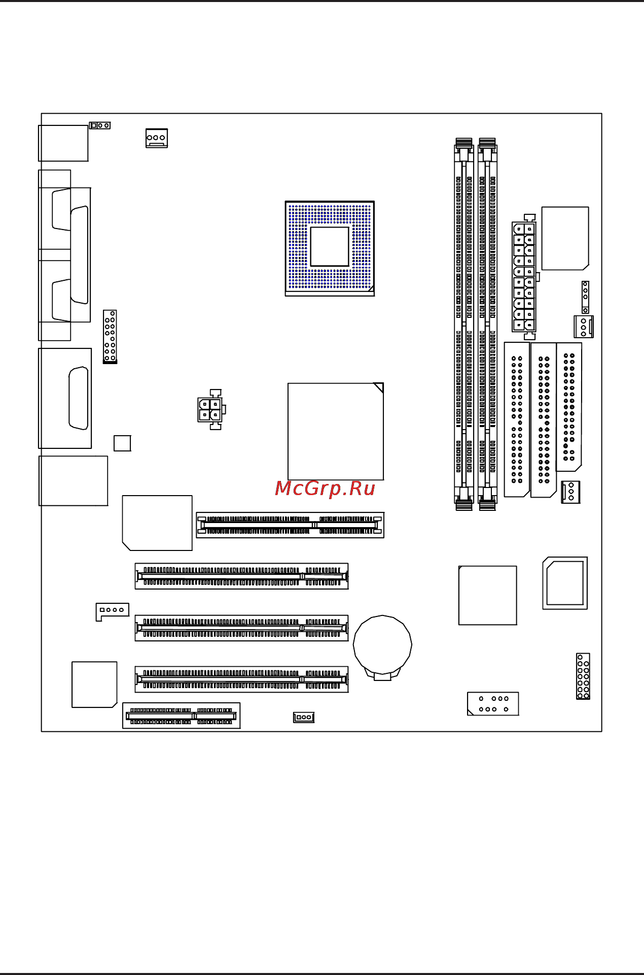 Gigabyte GA-8IDML [8/19] Компоновка системной платы семейства ga 8idml