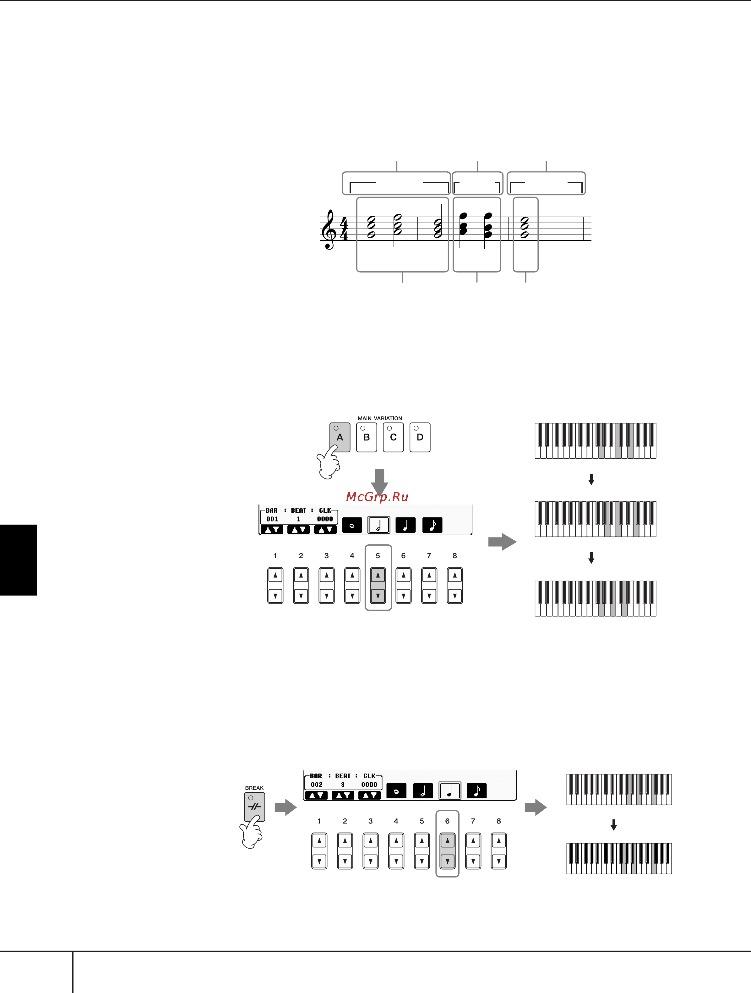 Yamaha PSR-S900 [160/224] 3 5 6 8 9