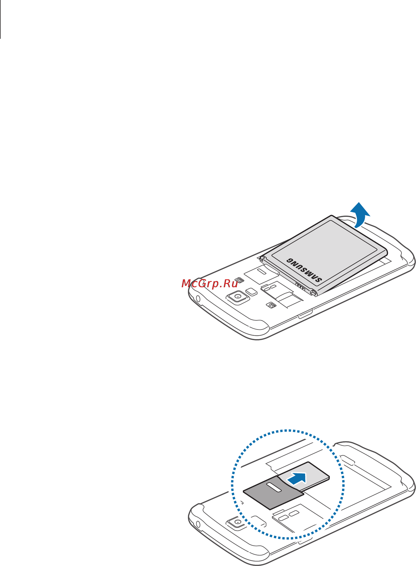 Samsung I9295 Galaxy S4 Activ Blue [13/145] Извлечение sim или usim карты и аккумулятора
