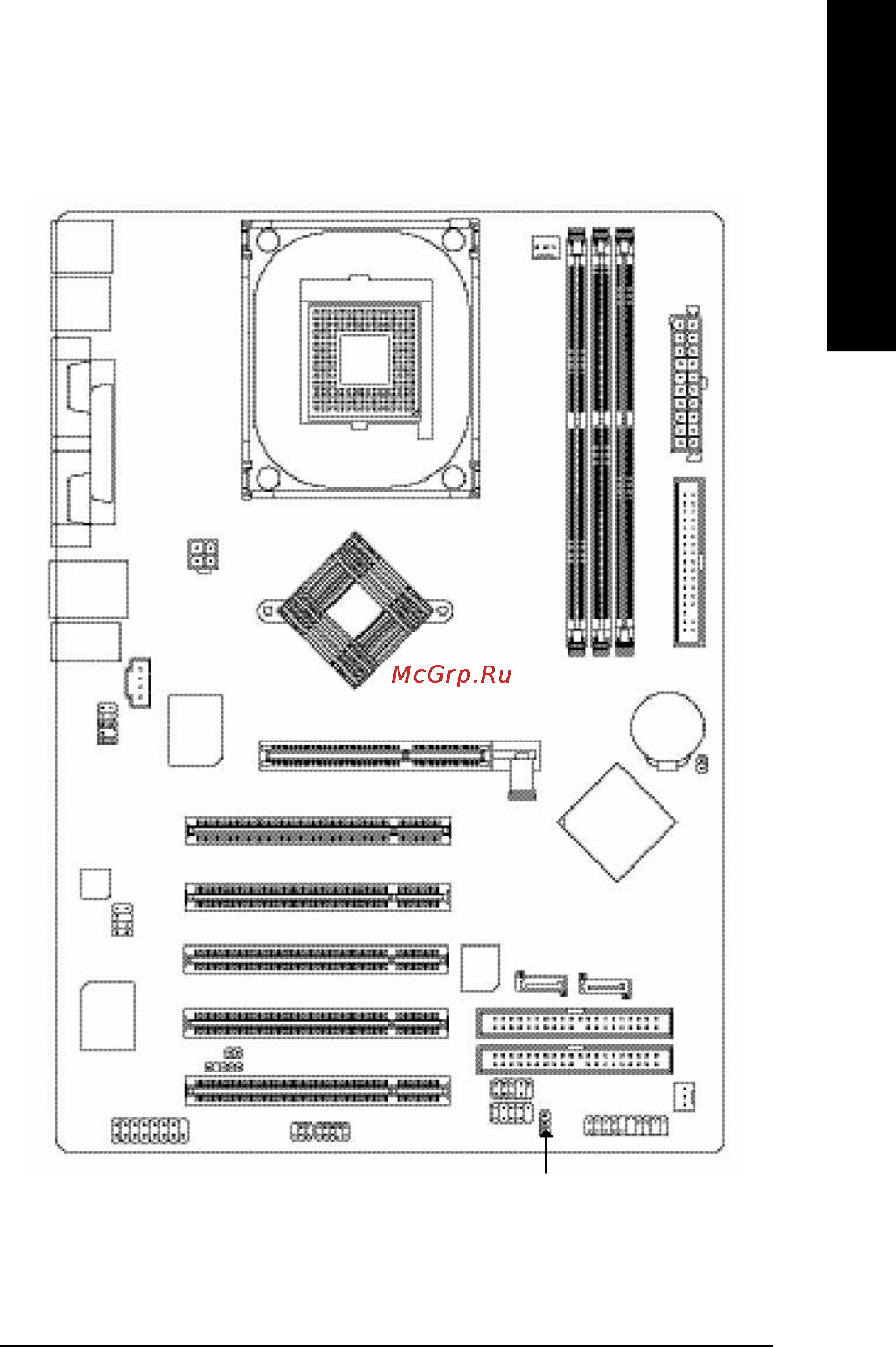 Gigabyte GA-8I845PE Pro [11/96] Ga 8i845pe pro motherboard layout