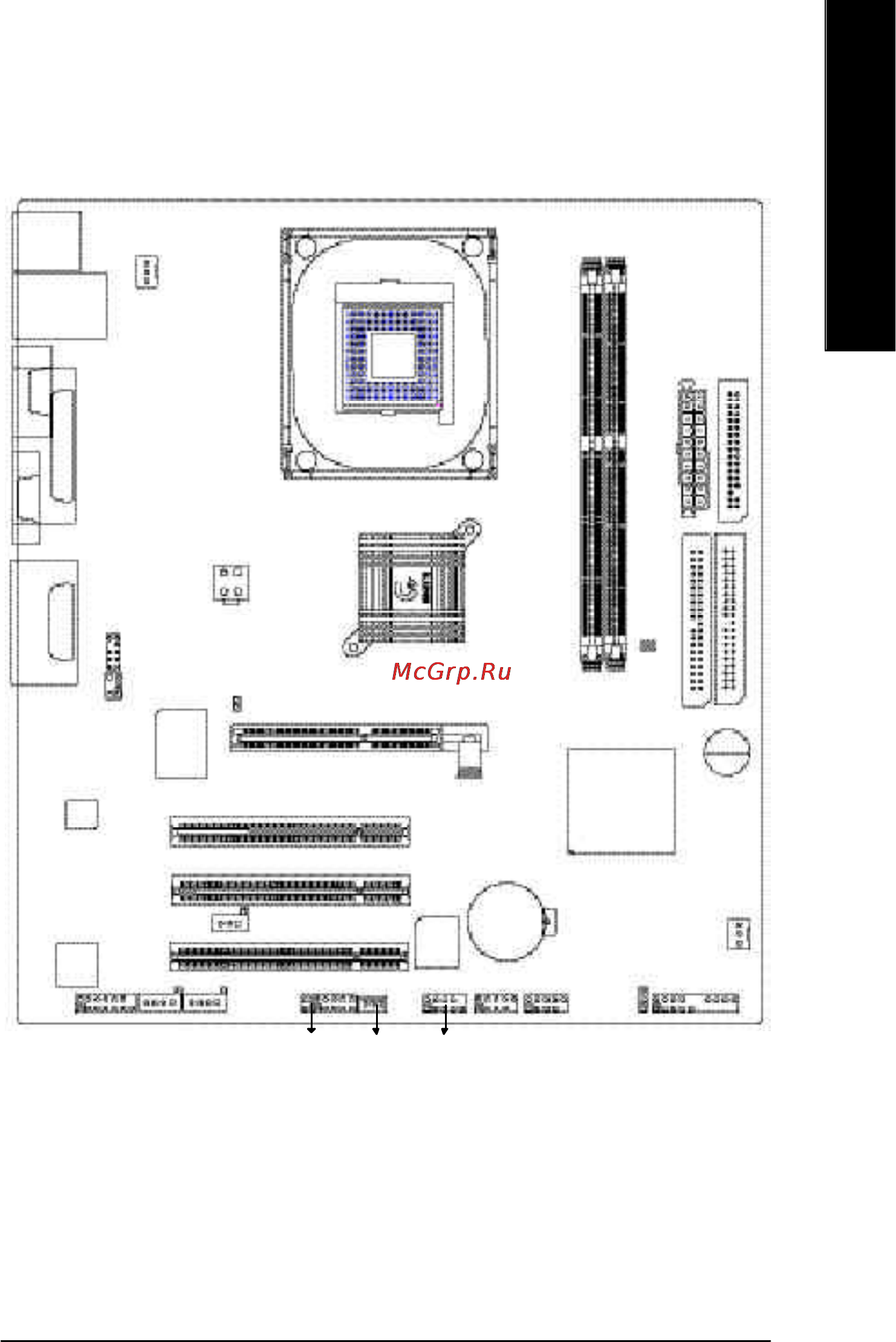 Gigabyte GA-8GEMT4 [11/97] Ga 8gemt4 series motherboard layout