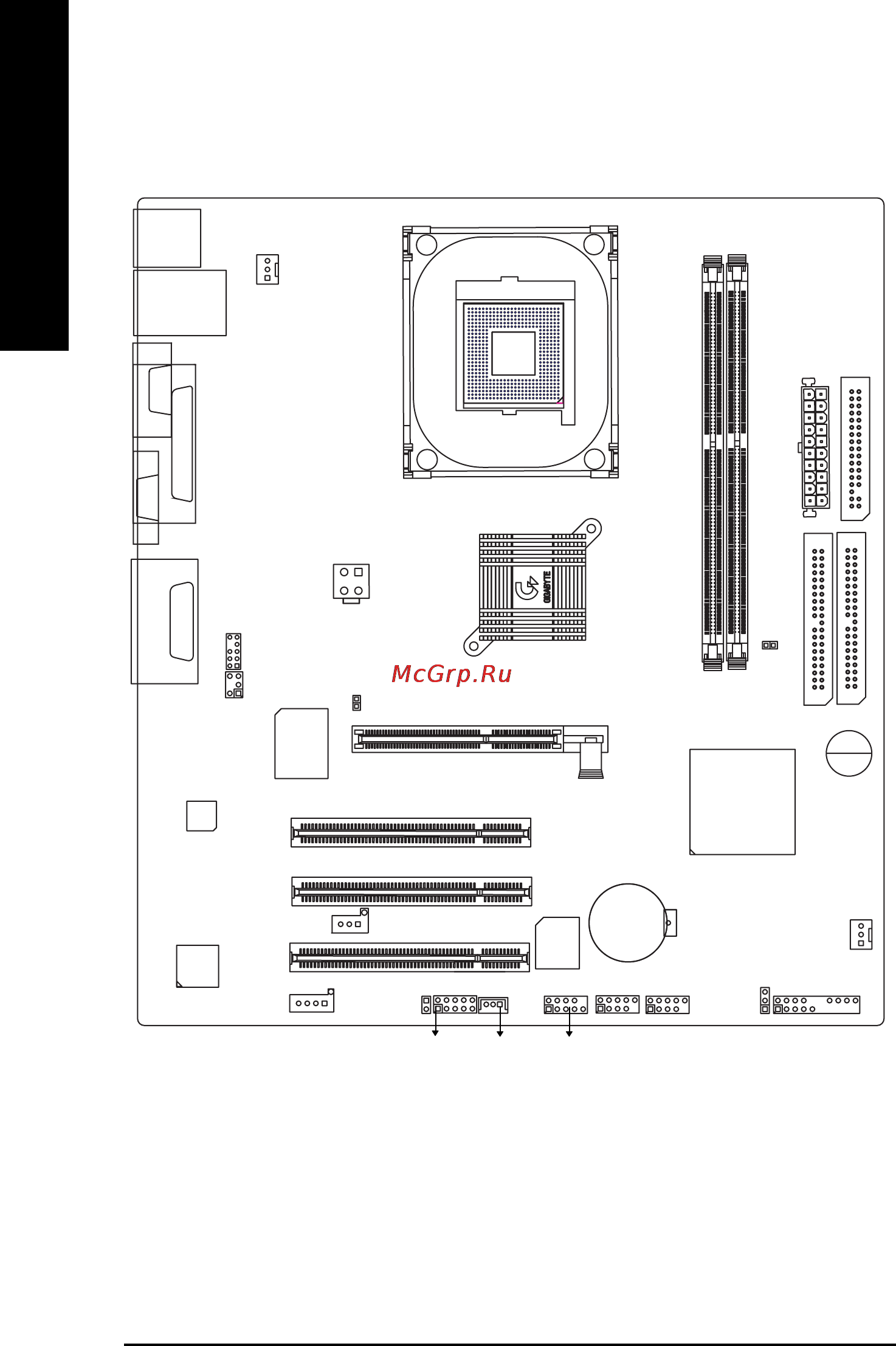 Gigabyte GA-8GEM667K [12/86] Ga 8gem667k motherboard layout