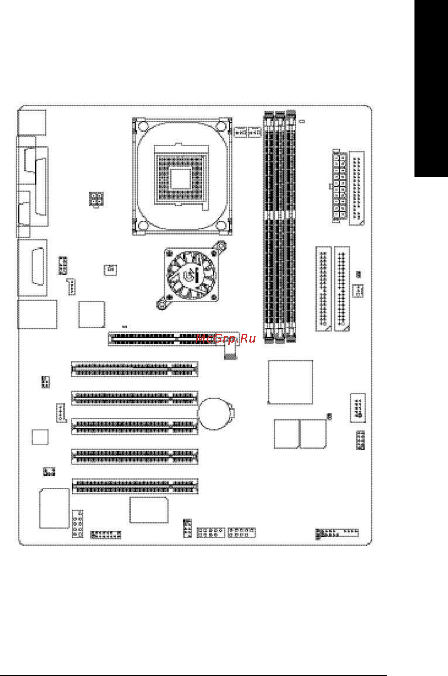 Gigabyte GA-8GE800 Pro [11/142] Ga 8ge800 pro motherboard layout