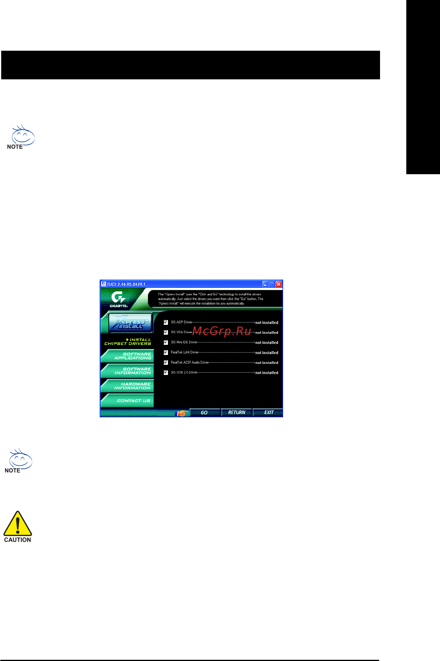Gigabyte 8S661FXME-RZ [37/40] Chapter 3 install drivers
