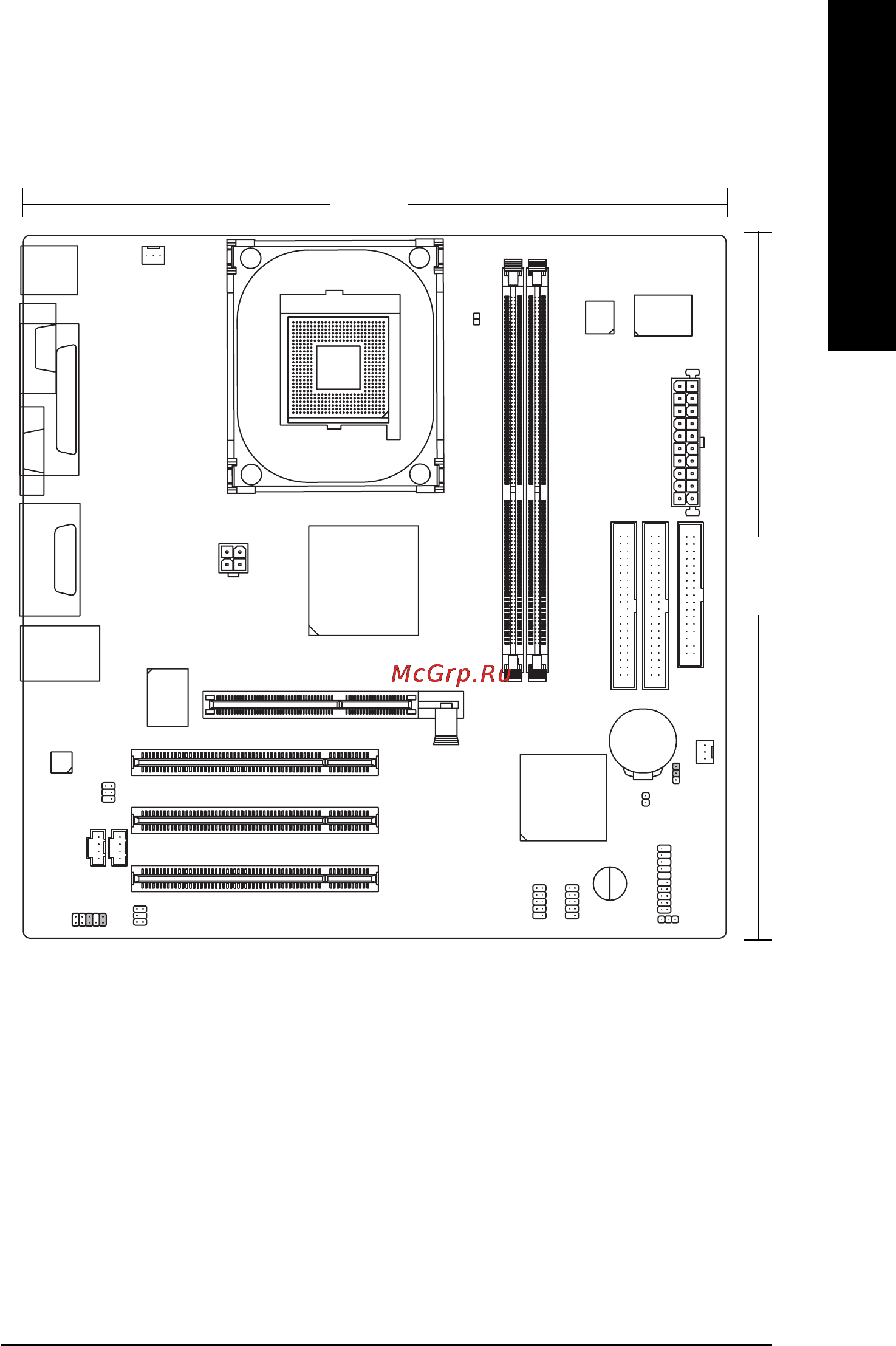 Gigabyte 8S661FXME-RZ [7/40] S661fxme rz motherboard layout