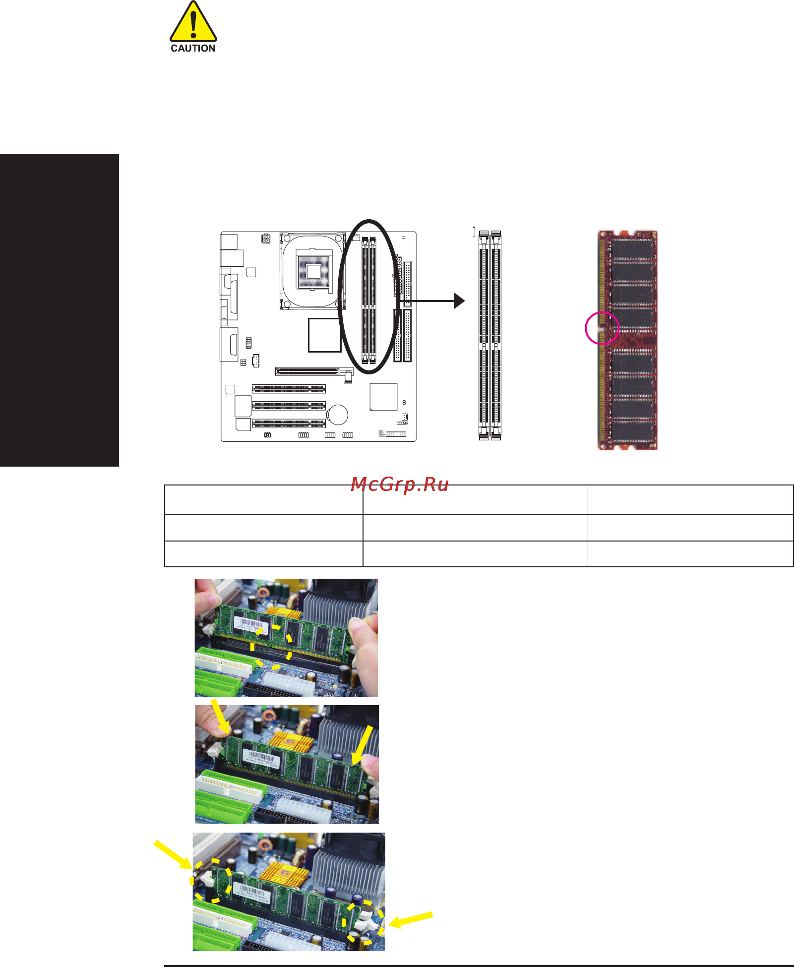Gigabyte 8S651MP-RZC [10/22] Øàã 2 óñòàíîâêà ìîäóëåé ïàìÿòè