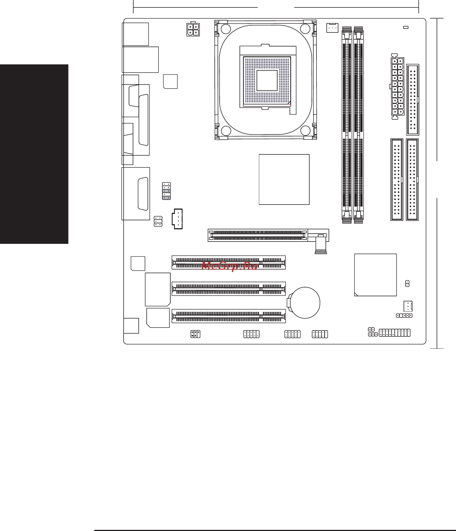Gigabyte 8S651MP-RZC [6/22] Ðàñïîëîæåíèå êîìïîíåíòîâ íà ñèñòåìíûõ ïëàòàõ ñåðèè 8s651mp rz