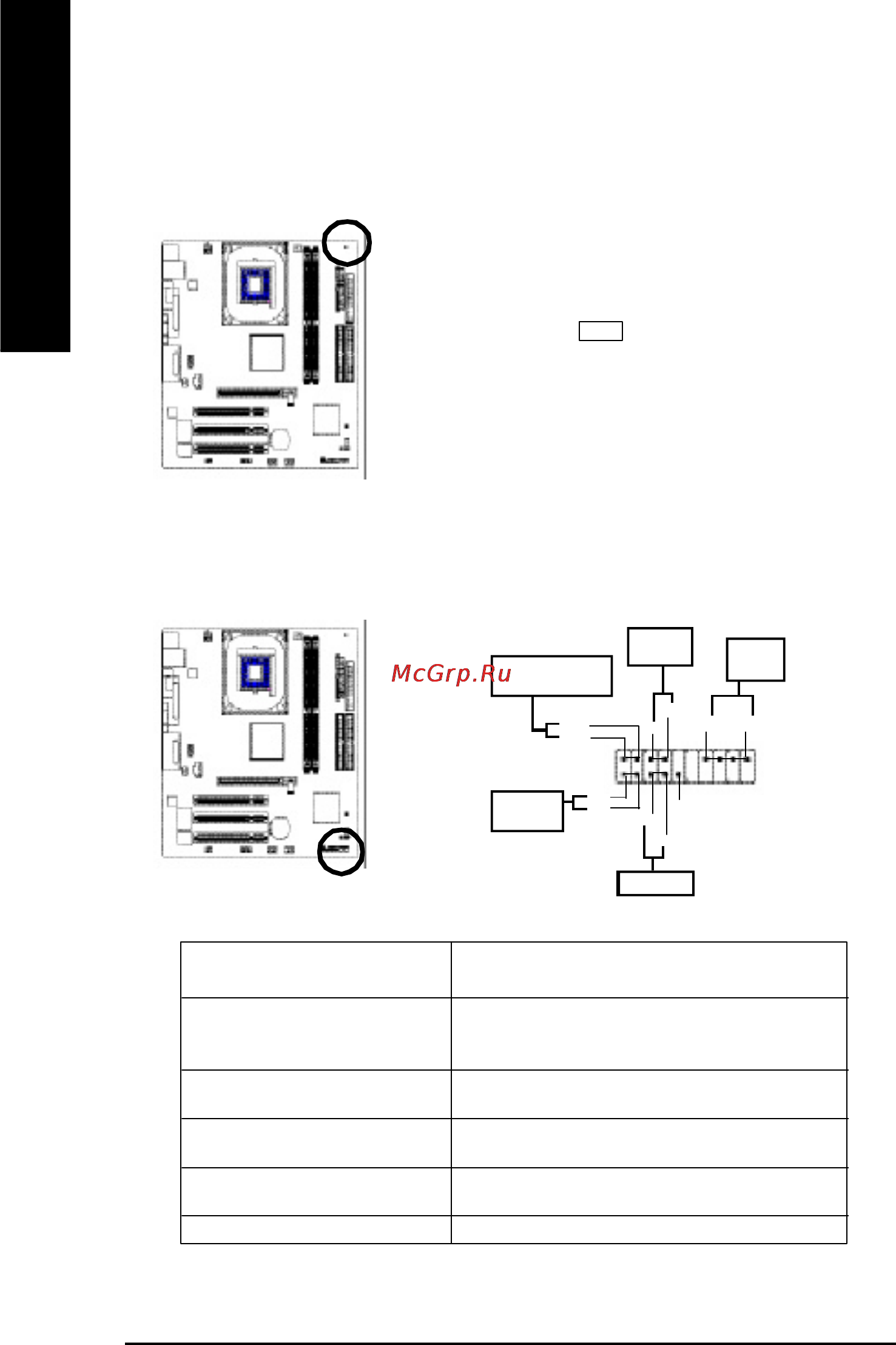 Gigabyte 8S651M-RZC [16/40] F_panel 2x10 pins connector