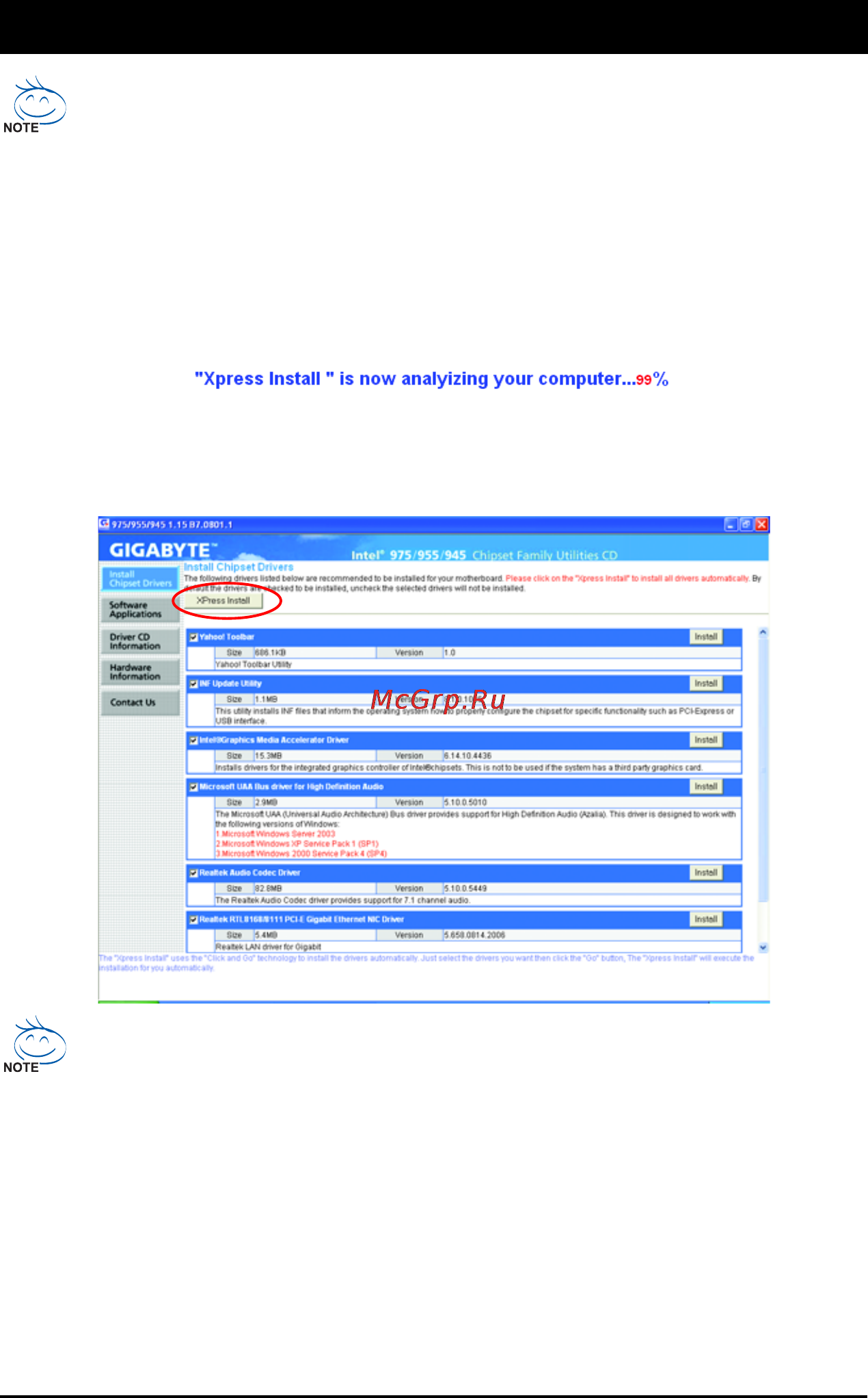 Gigabyte GA-945GCM-S2L [53/84] Chapter 3 drivers installation